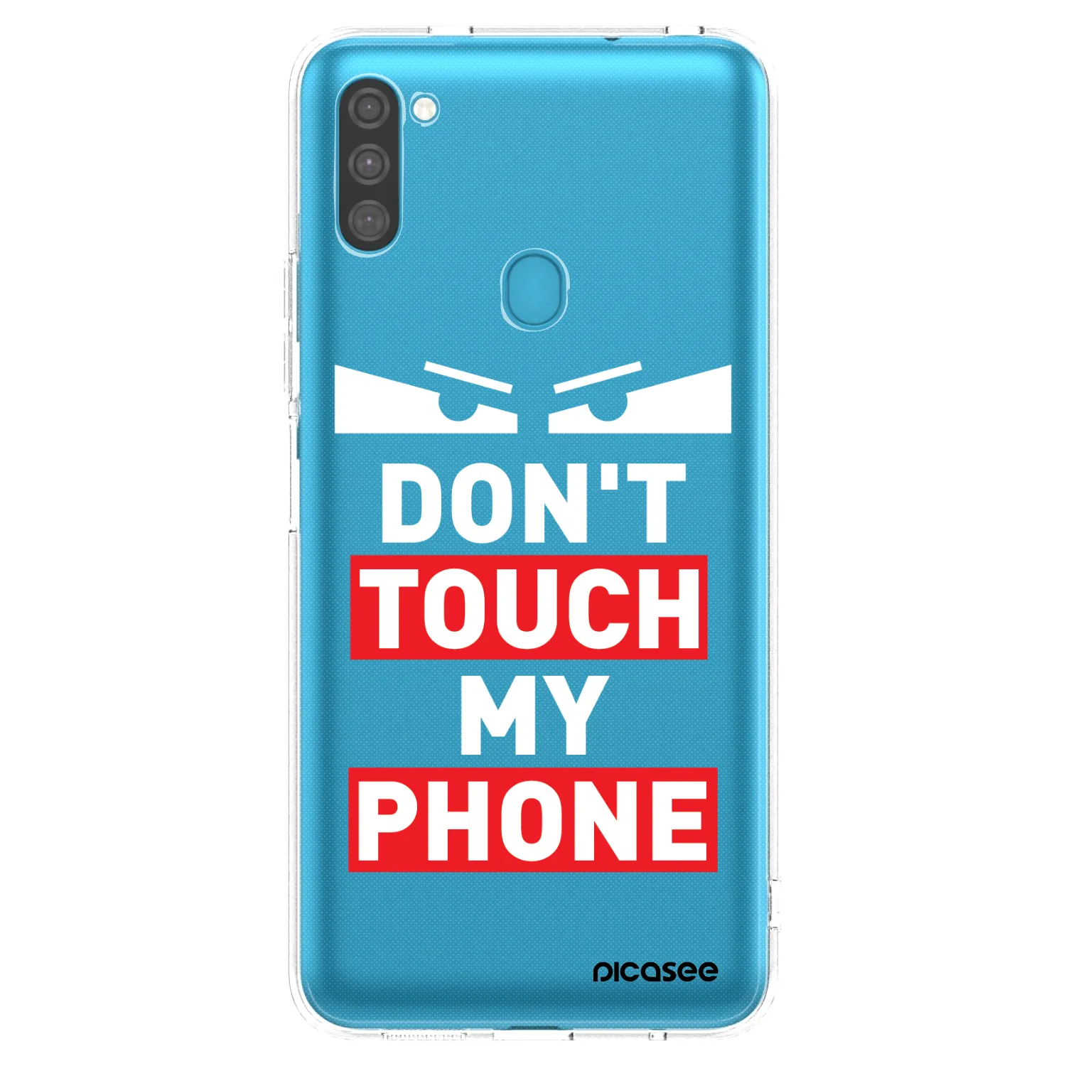 Picasee διαφανής θήκη σιλικόνης Samsung Galaxy M11 - Shadow Eye - Transparent