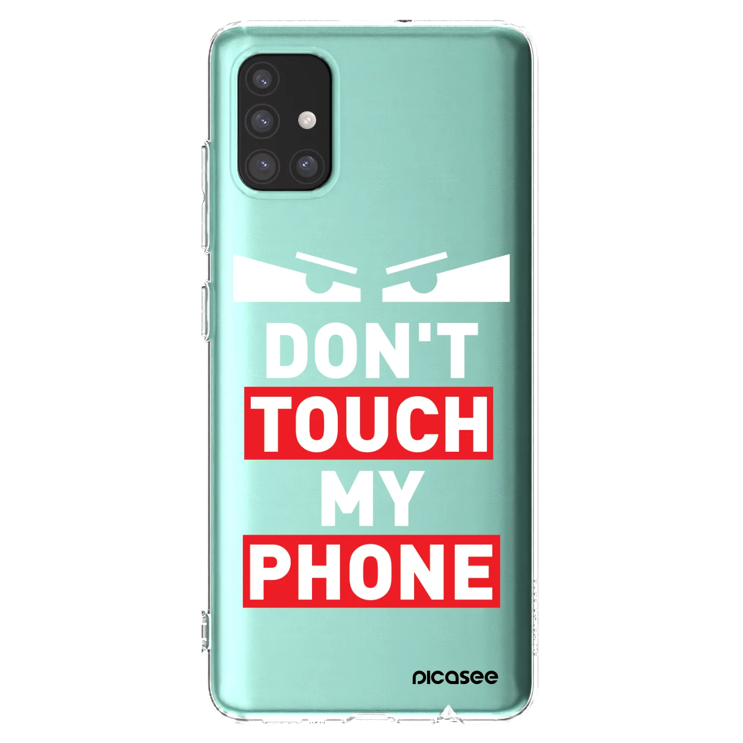 Picasee διαφανής θήκη σιλικόνης Samsung Galaxy M51 M515F - Shadow Eye - Transparent