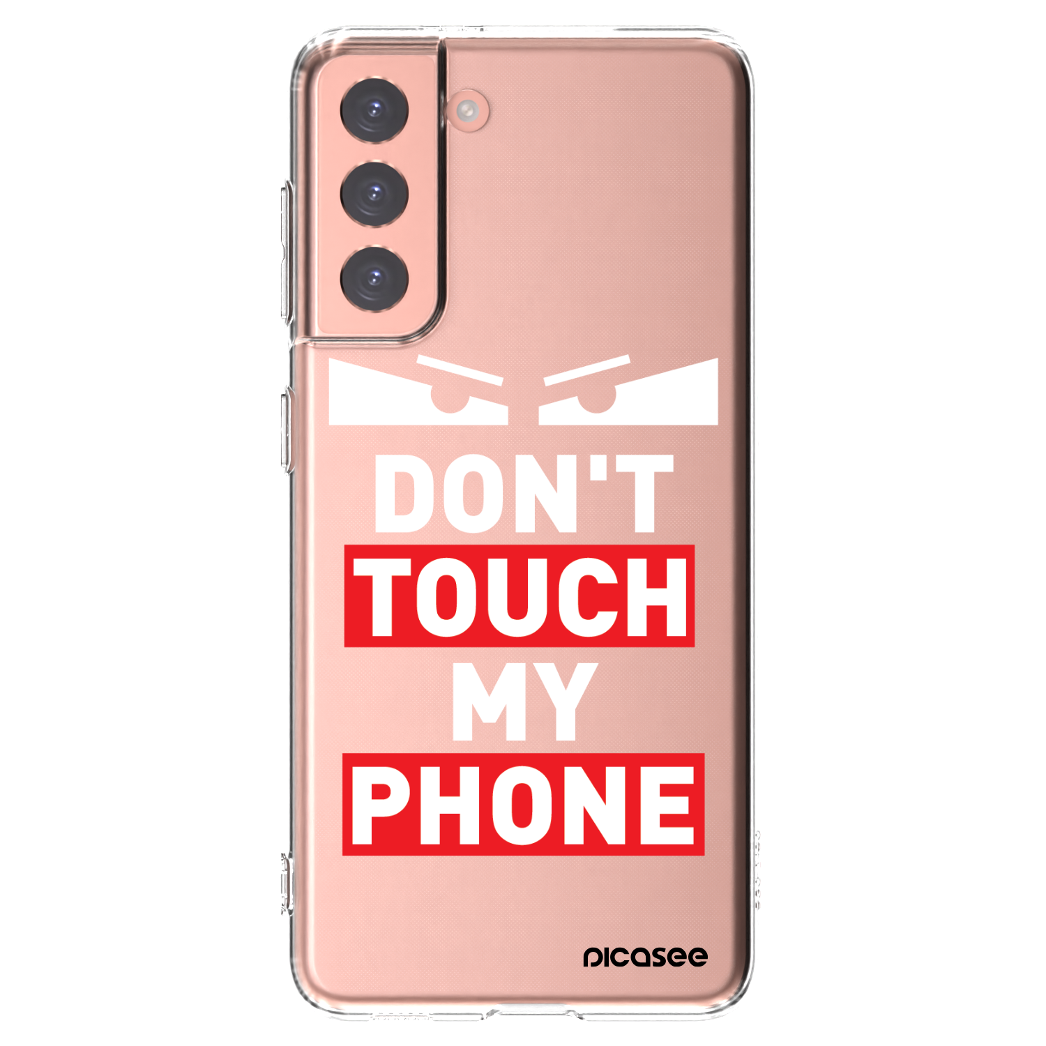 Picasee διαφανής θήκη σιλικόνης Samsung Galaxy S21 5G G991B - Shadow Eye - Transparent