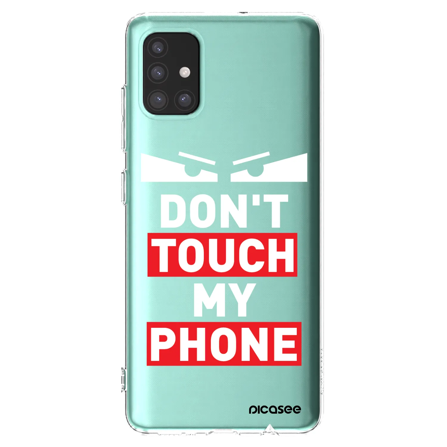 Picasee διαφανής θήκη σιλικόνης Samsung Galaxy M31s - Shadow Eye - Transparent