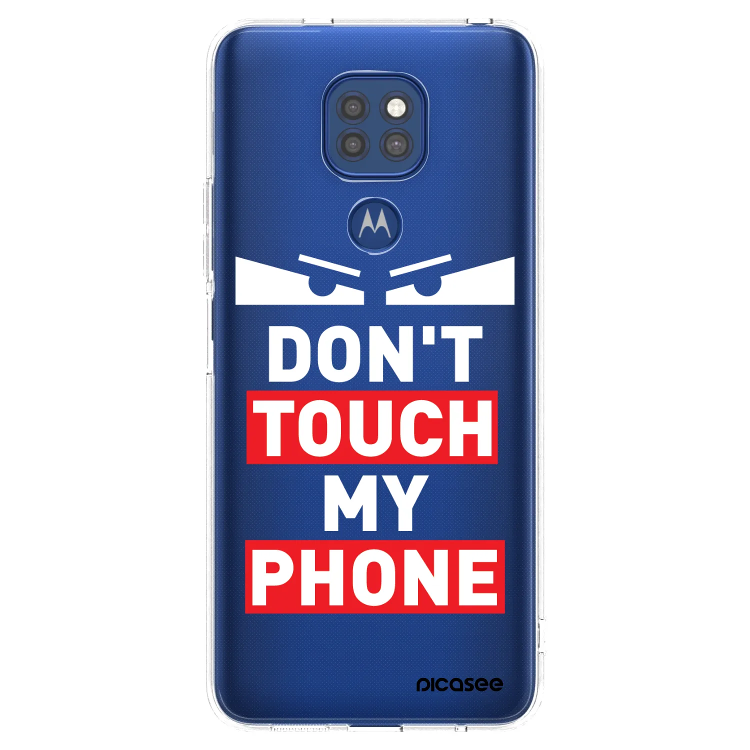 Picasee διαφανής θήκη σιλικόνης Motorola Moto G9 Play - Shadow Eye - Transparent