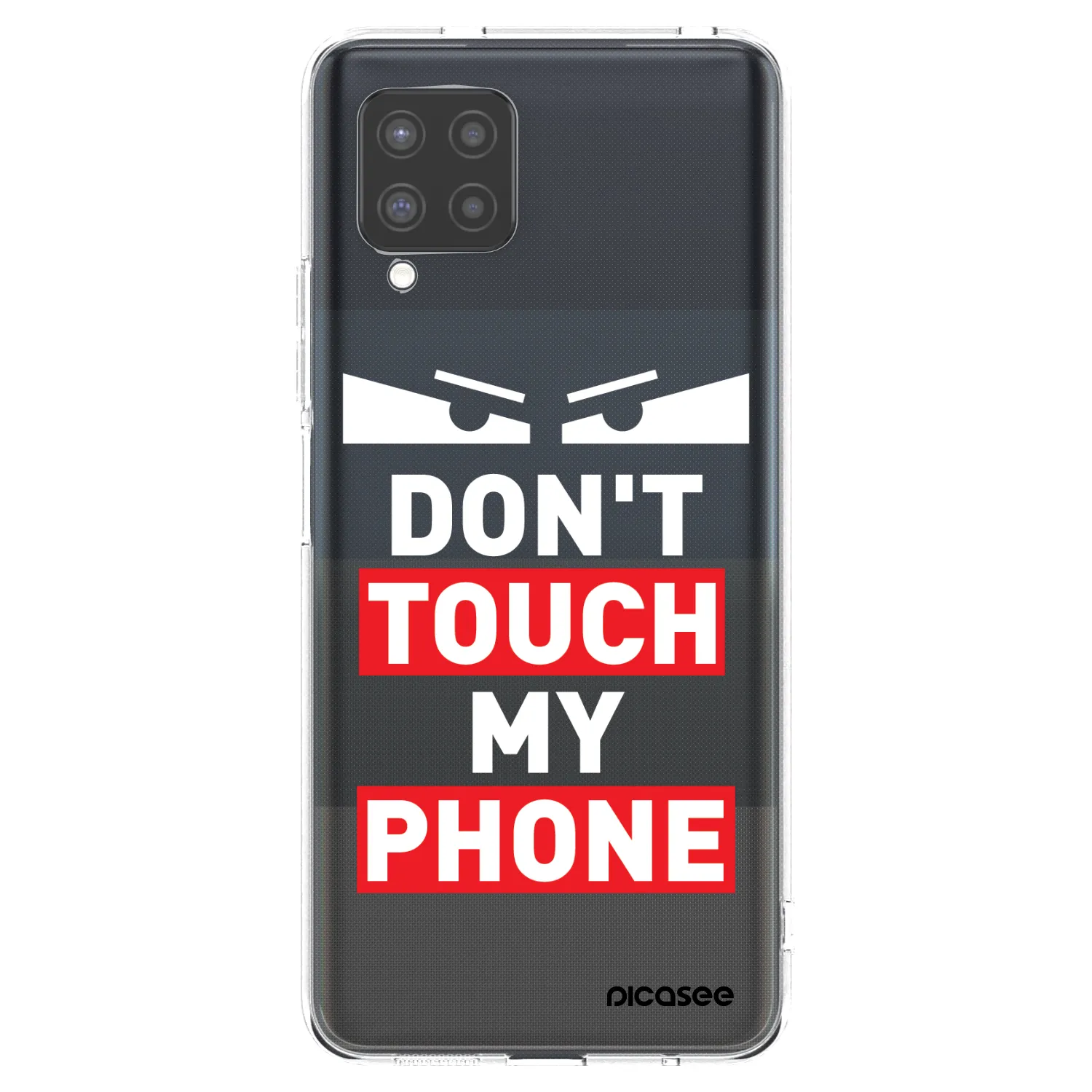 Picasee διαφανής θήκη σιλικόνης Samsung Galaxy A42 A426B - Shadow Eye - Transparent