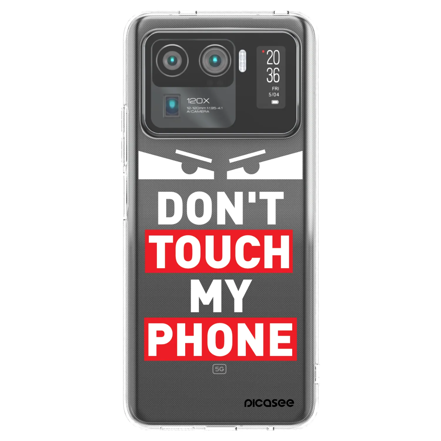 Picasee διαφανής θήκη σιλικόνης Xiaomi Mi 11 Ultra - Shadow Eye - Transparent