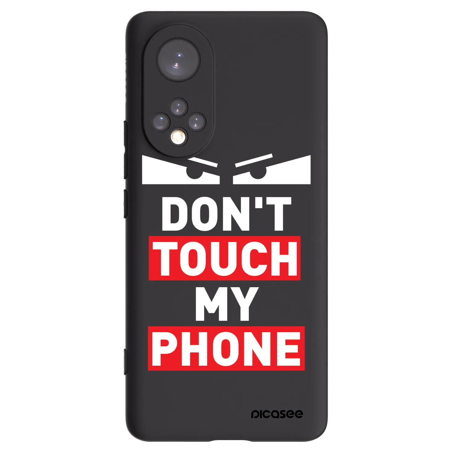 Picasee Μαύρη θήκη σιλικόνης για Huawei Nova 9 - Shadow Eye - Transparent