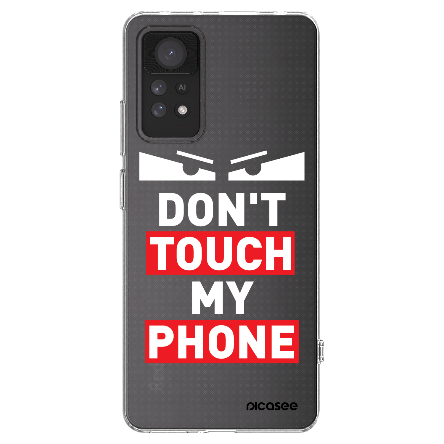 Picasee διαφανής θήκη σιλικόνης Xiaomi Redmi Note 11 Pro 5G - Shadow Eye - Transparent