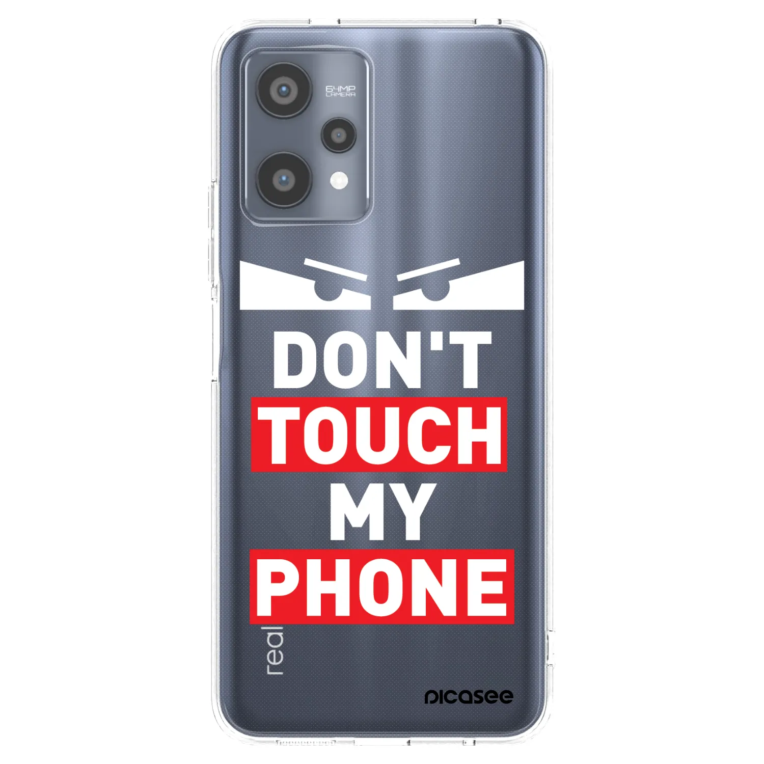 Picasee διαφανής θήκη σιλικόνης Realme 9 Pro 5G - Shadow Eye - Transparent