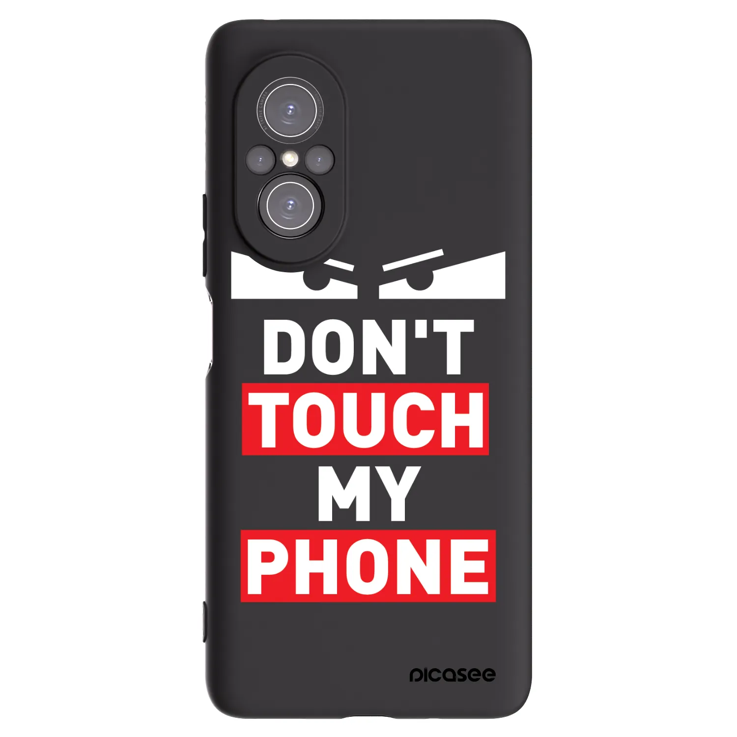 Picasee Μαύρη θήκη σιλικόνης για Huawei Nova 9 SE - Shadow Eye - Transparent