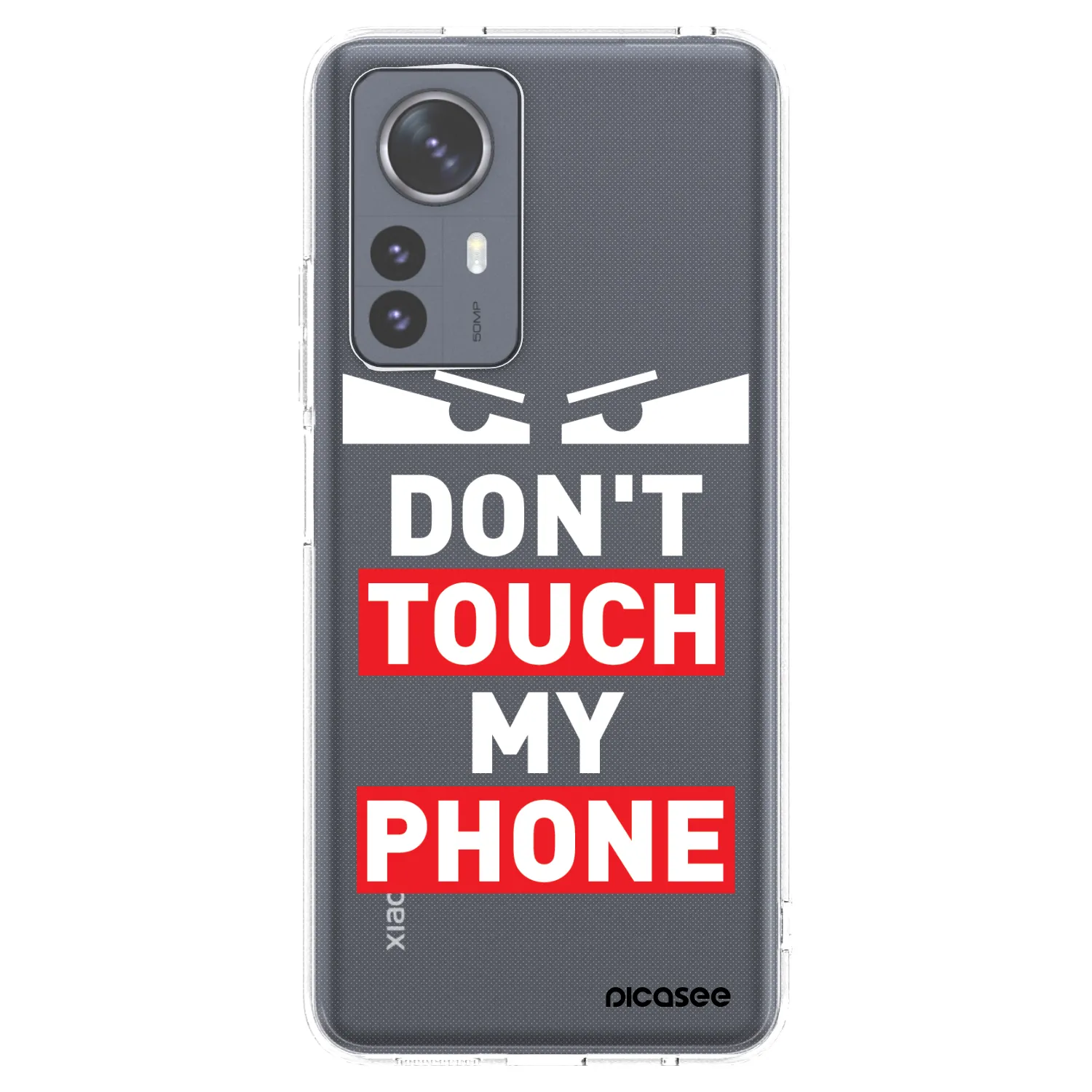 Picasee διαφανής θήκη σιλικόνης Xiaomi 12 Pro - Shadow Eye - Transparent