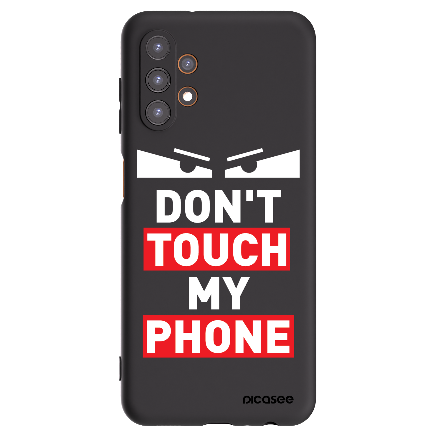 Picasee Μαύρη θήκη σιλικόνης για Samsung Galaxy A13 4G A135 - Shadow Eye - Transparent