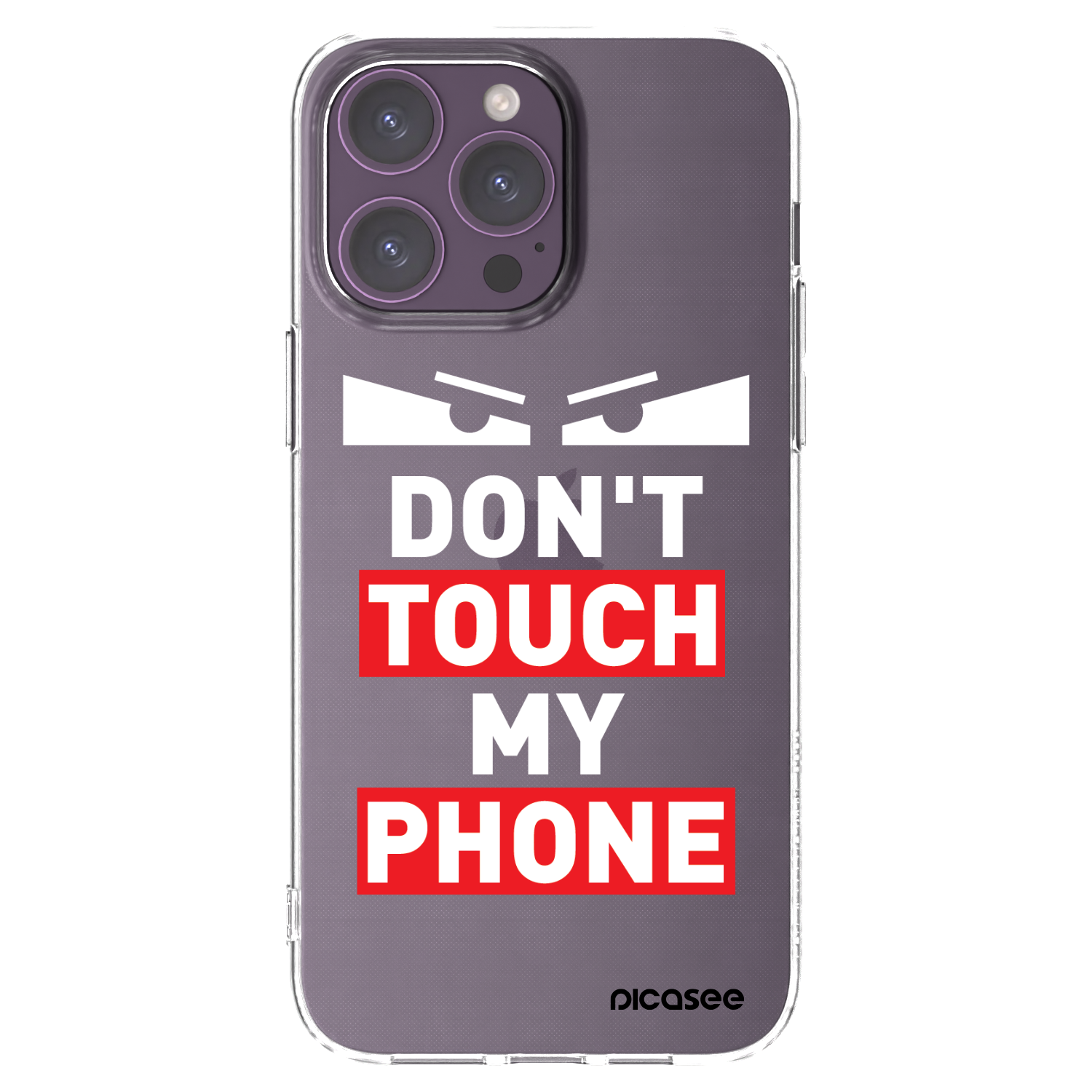 Picasee διαφανής θήκη σιλικόνης Apple iPhone 14 Pro Max - Shadow Eye - Transparent