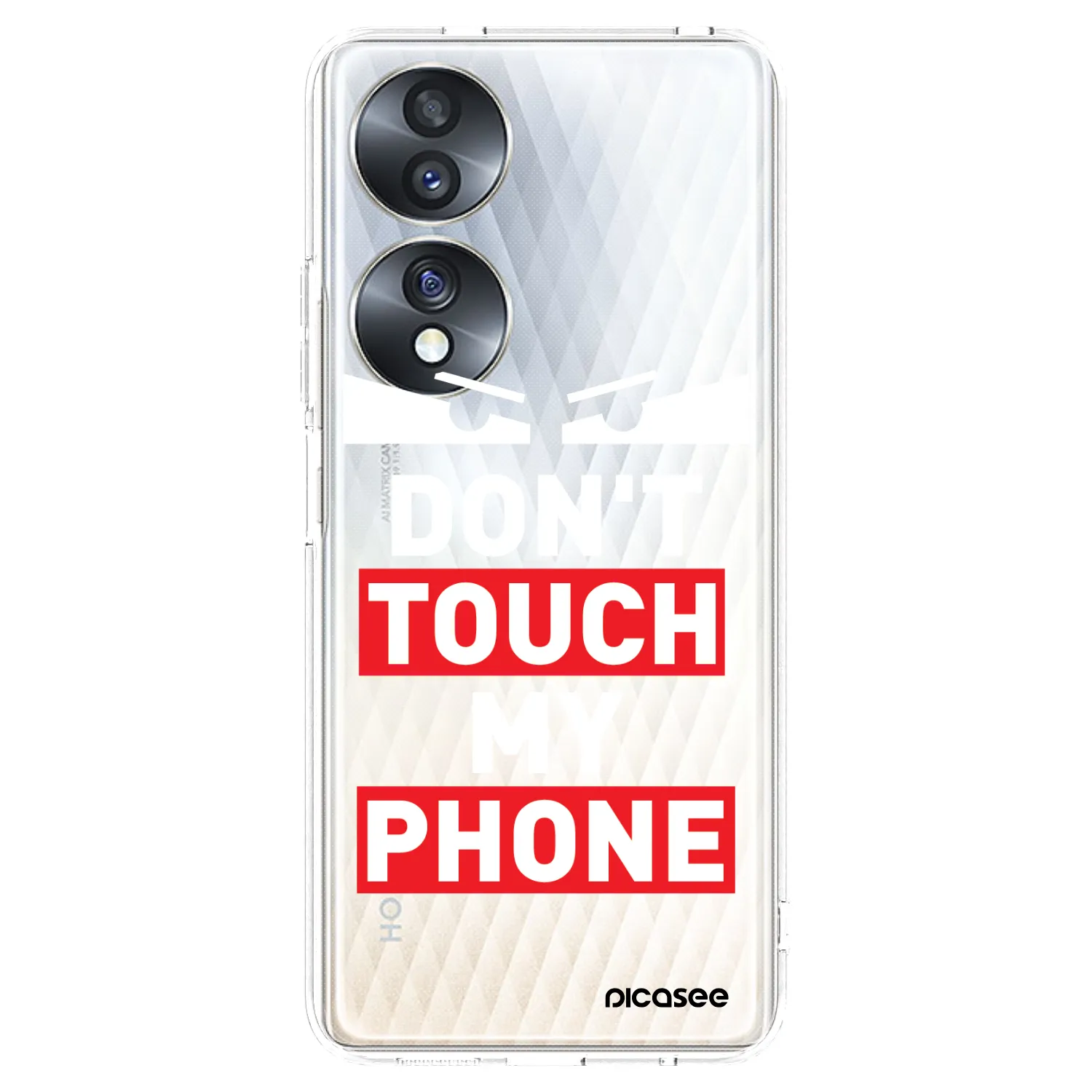 Picasee διαφανής θήκη σιλικόνης Honor 70 - Shadow Eye - Transparent