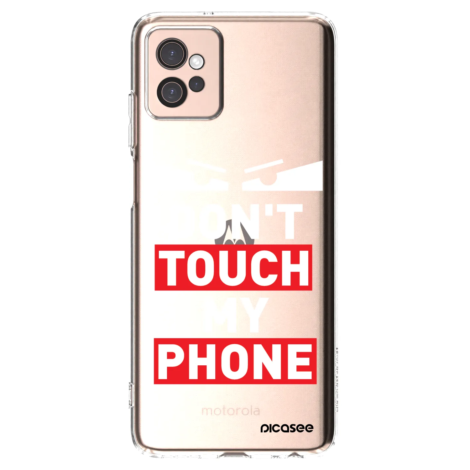 Picasee διαφανής θήκη σιλικόνης Motorola Moto G32 - Shadow Eye - Transparent