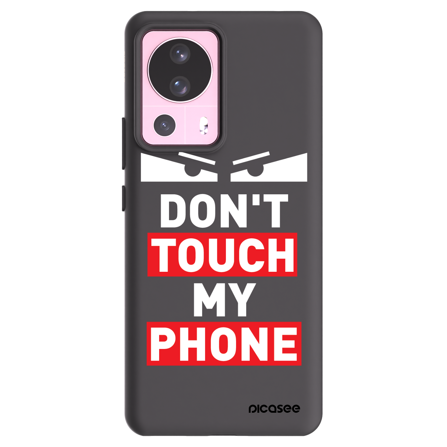 Picasee Μαύρη θήκη σιλικόνης για Xiaomi 13 Lite - Shadow Eye - Transparent