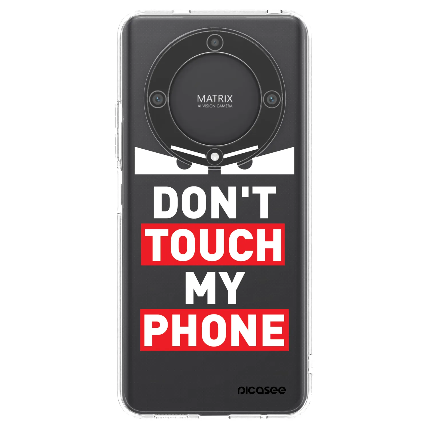 Picasee διαφανής θήκη σιλικόνης Honor Magic5 Lite 5G - Shadow Eye - Transparent