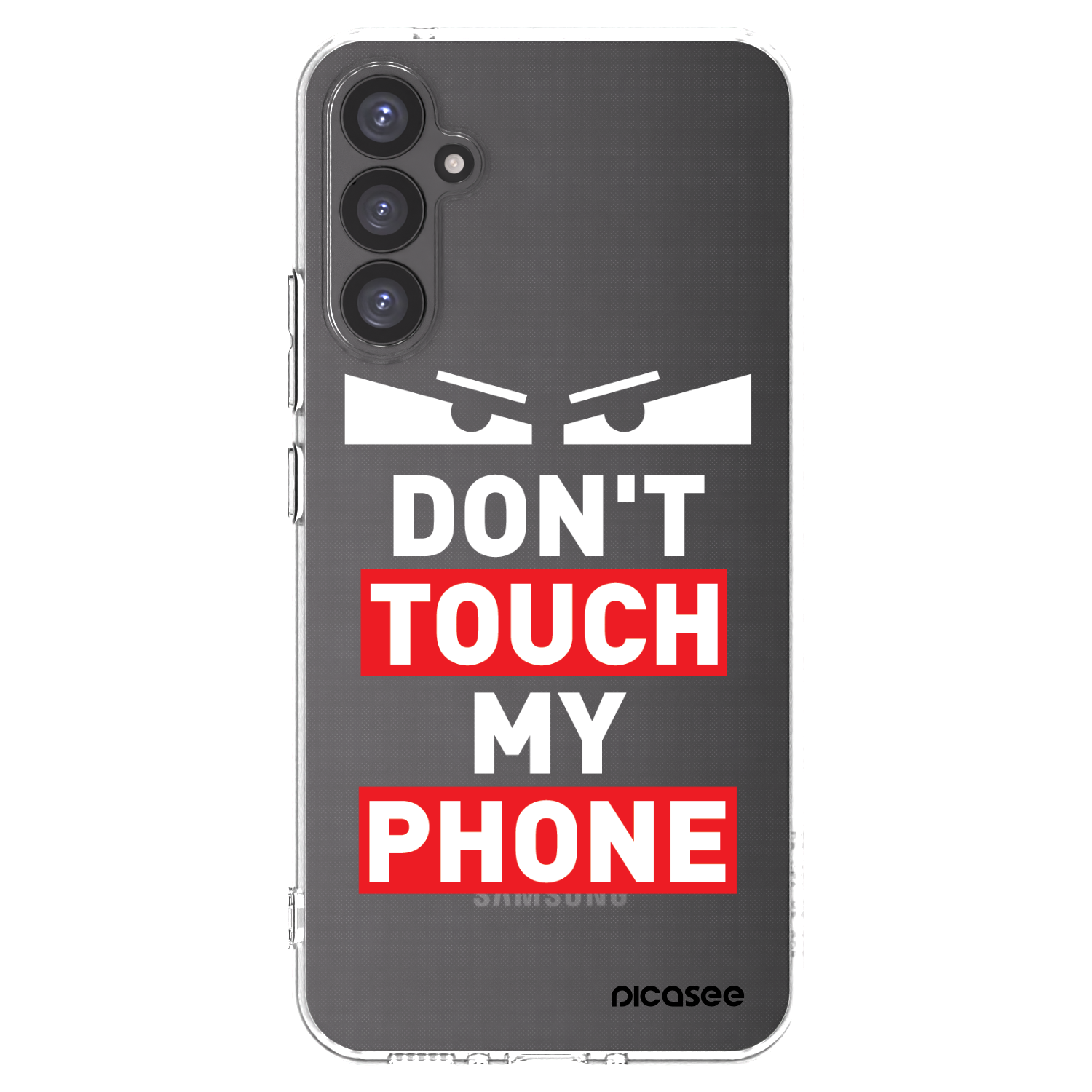 Picasee διαφανής θήκη σιλικόνης Samsung Galaxy A34 5G A346B - Shadow Eye - Transparent