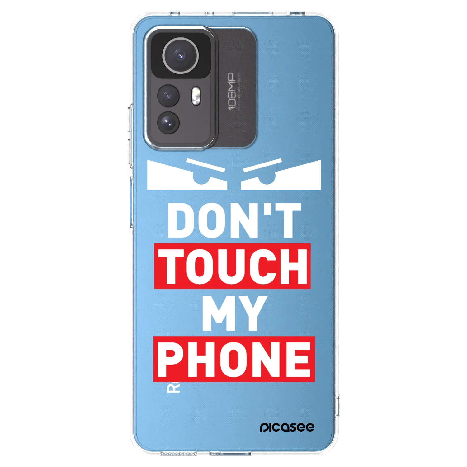 Picasee διαφανής θήκη σιλικόνης Xiaomi Redmi Note 12S - Shadow Eye - Transparent