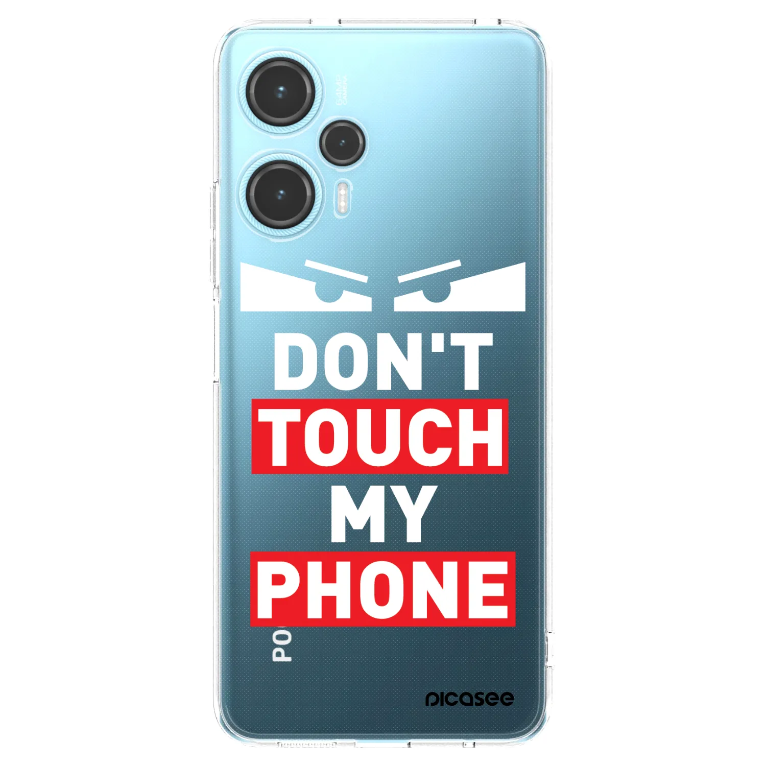 Picasee διαφανής θήκη σιλικόνης Xiaomi Poco F5 - Shadow Eye - Transparent