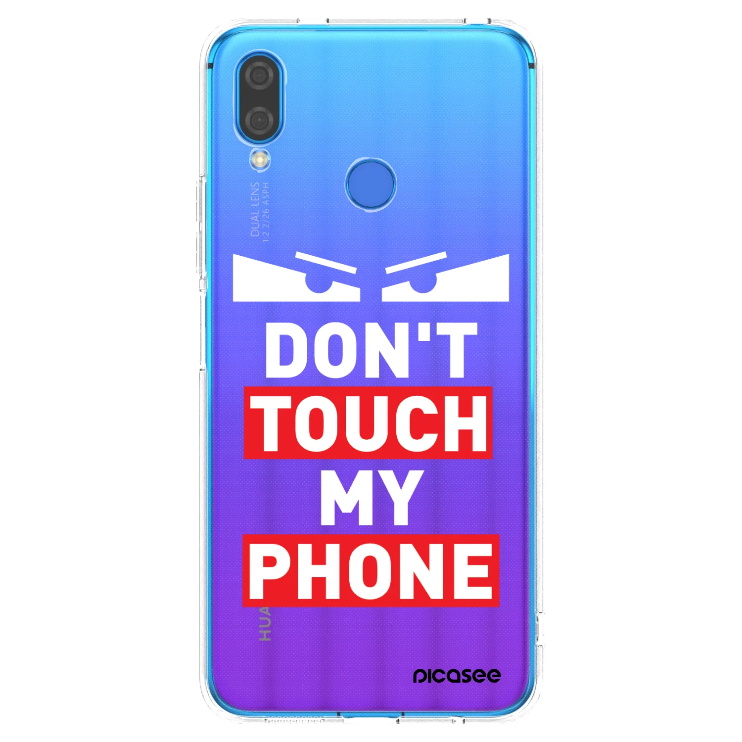 Picasee διαφανής θήκη σιλικόνης Huawei Nova 3 - Shadow Eye - Transparent