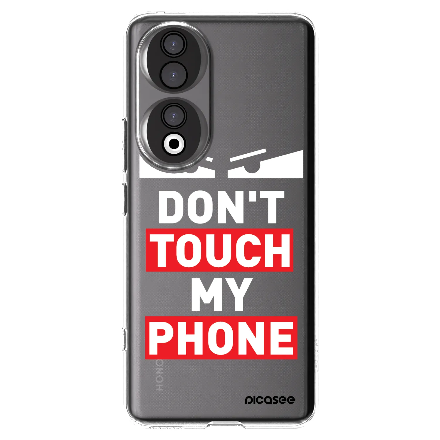 Picasee διαφανής θήκη σιλικόνης Honor 90 5G - Shadow Eye - Transparent