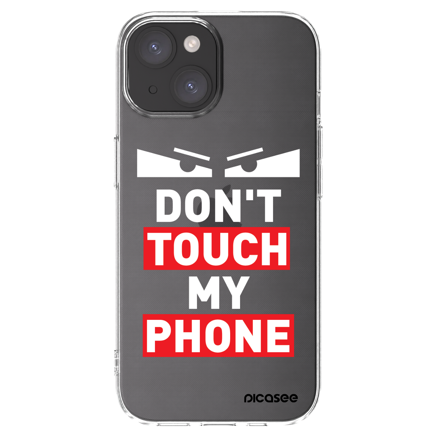 Picasee διαφανής θήκη σιλικόνης Apple iPhone 15 - Shadow Eye - Transparent