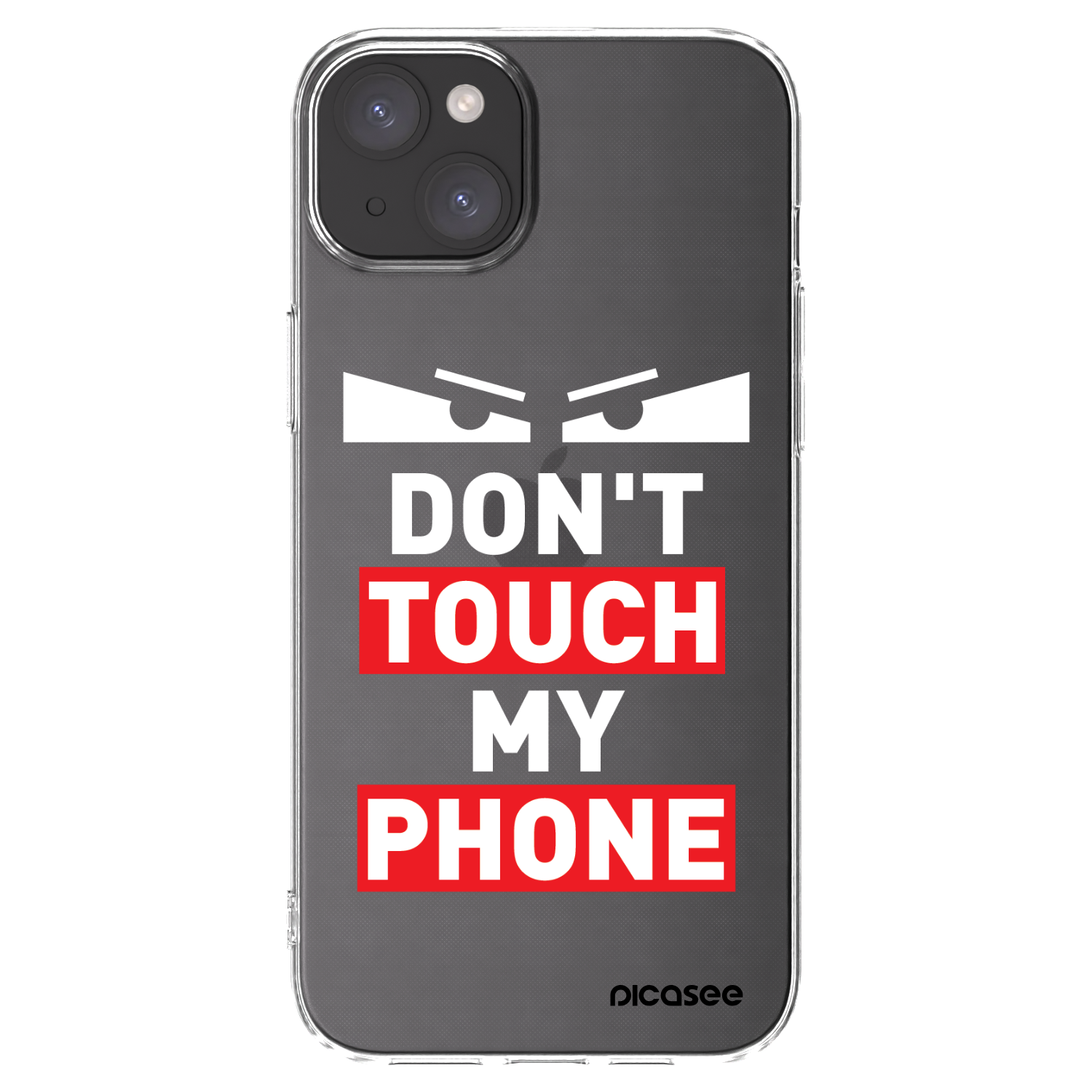 Picasee διαφανής θήκη σιλικόνης Apple iPhone 15 Plus - Shadow Eye - Transparent