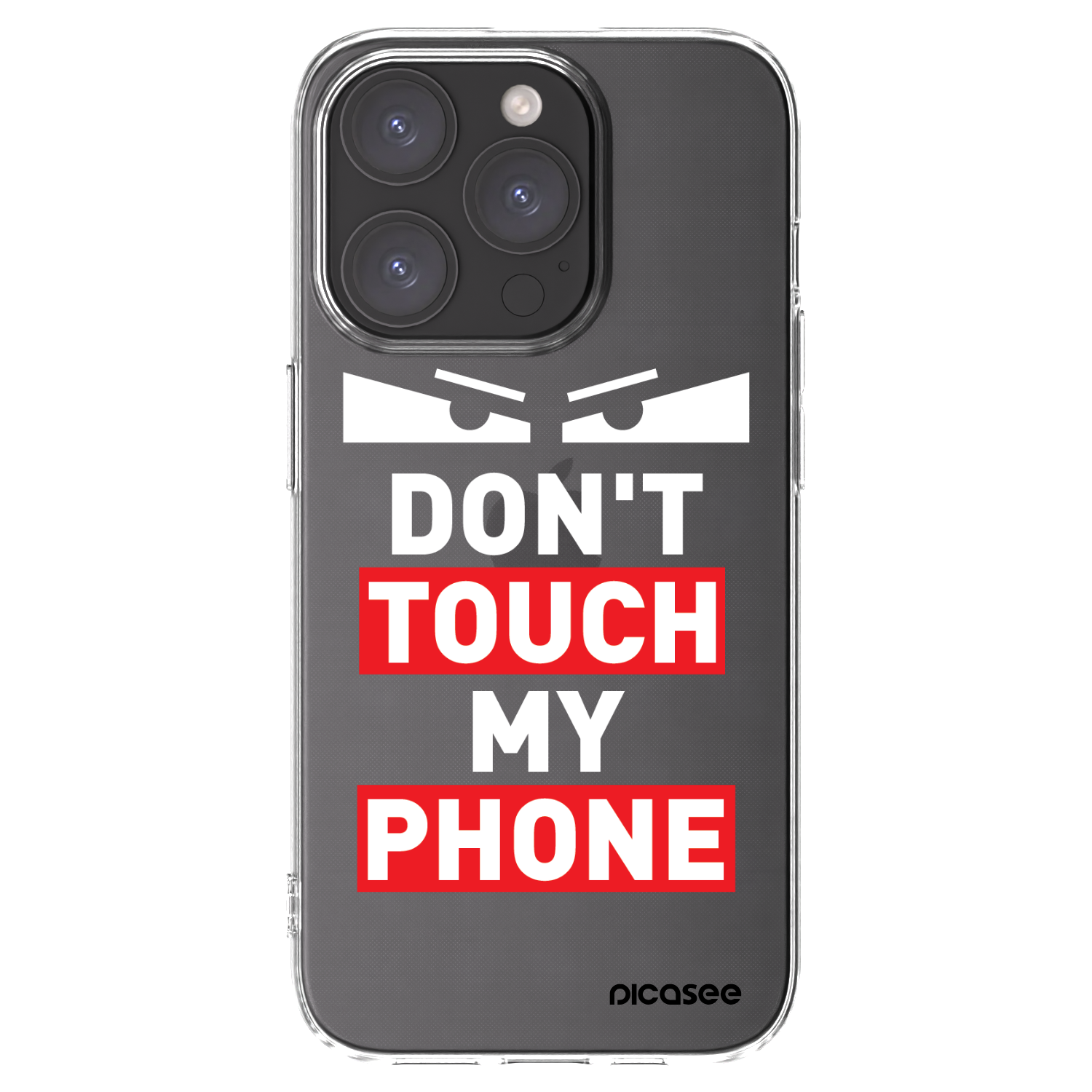 Picasee διαφανής θήκη σιλικόνης Apple iPhone 15 Pro - Shadow Eye - Transparent