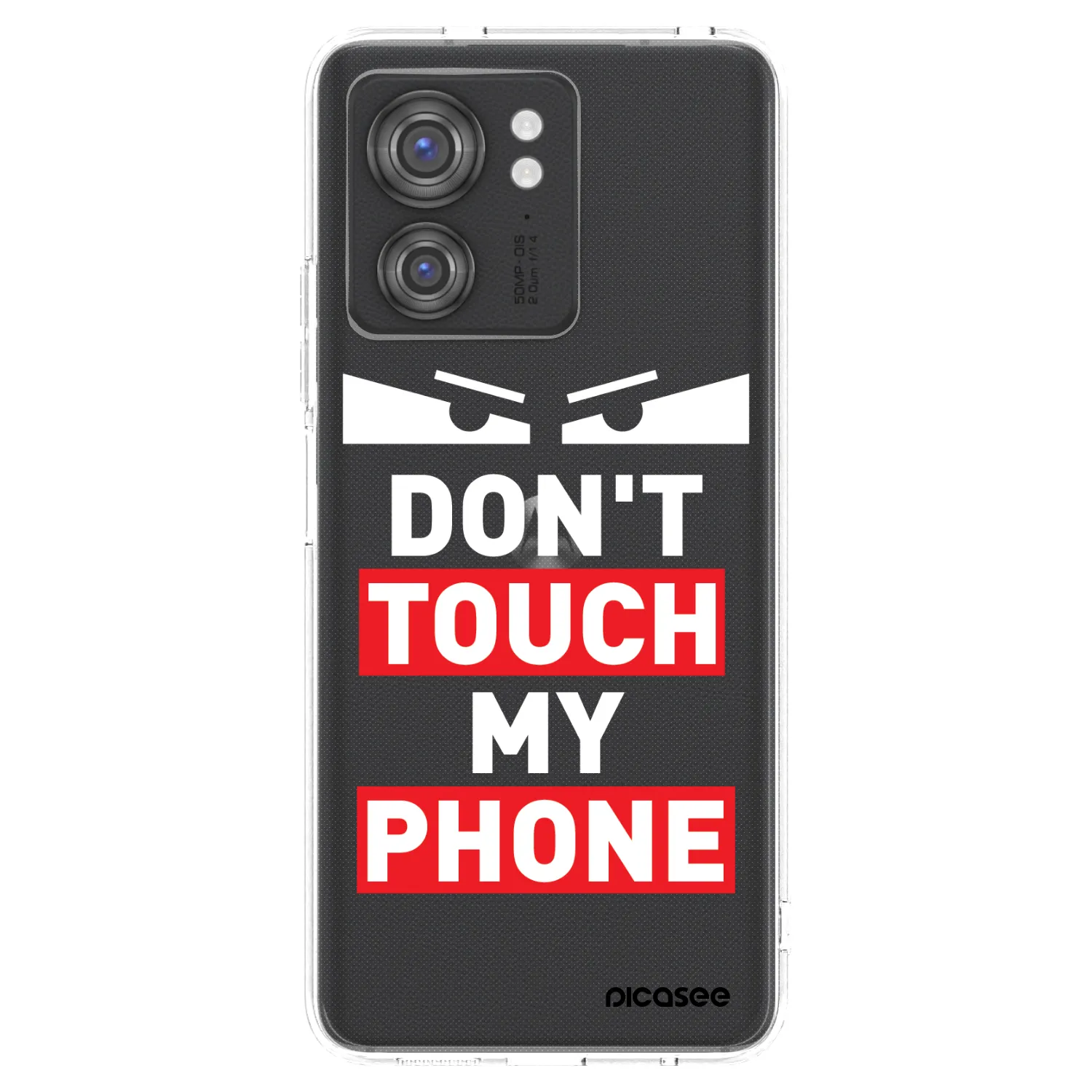 Picasee διαφανής θήκη σιλικόνης Motorola Edge 40 - Shadow Eye - Transparent