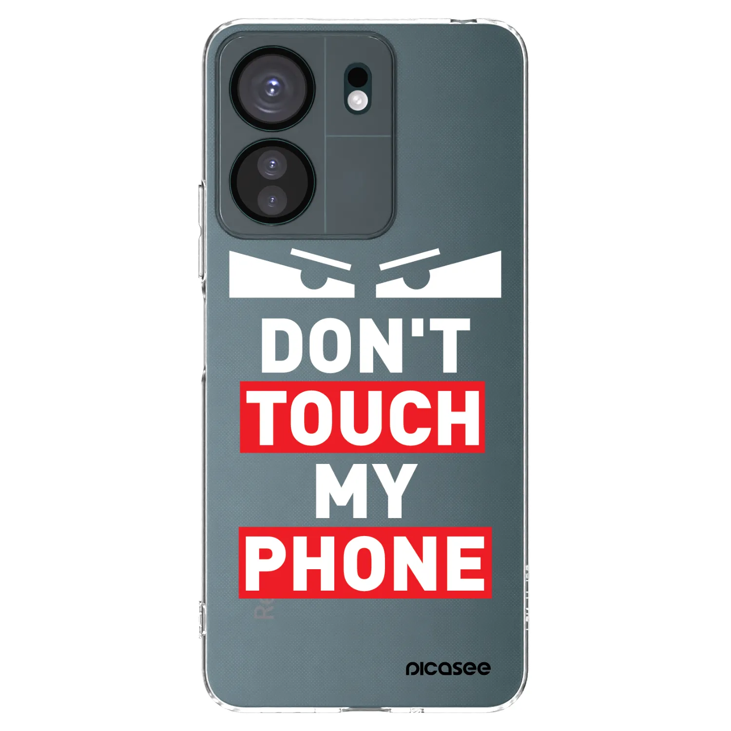 Picasee διαφανής θήκη σιλικόνης Xiaomi Redmi 13C 4G - Shadow Eye - Transparent