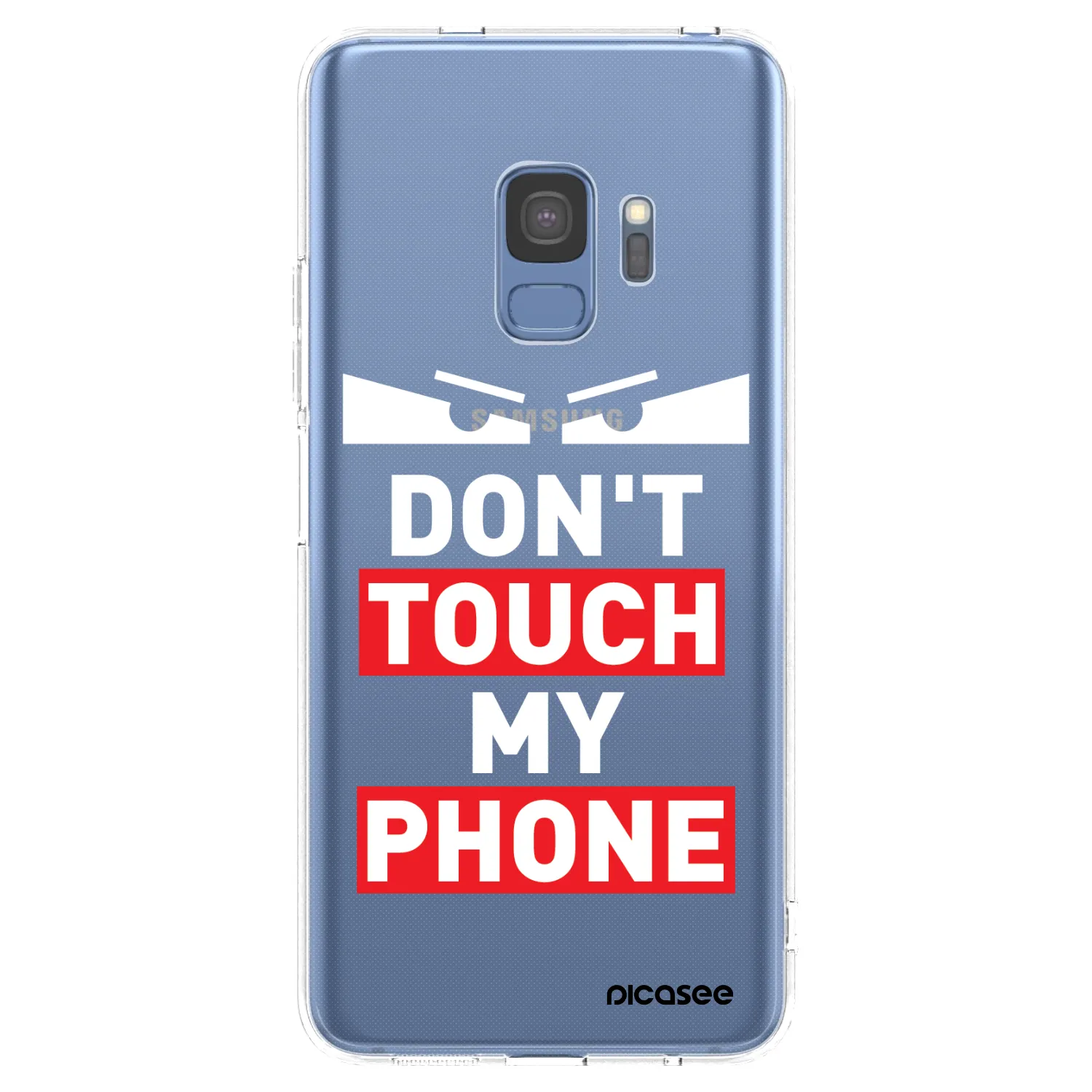 Picasee διαφανής θήκη σιλικόνης Samsung Galaxy S9 G960F - Shadow Eye - Transparent