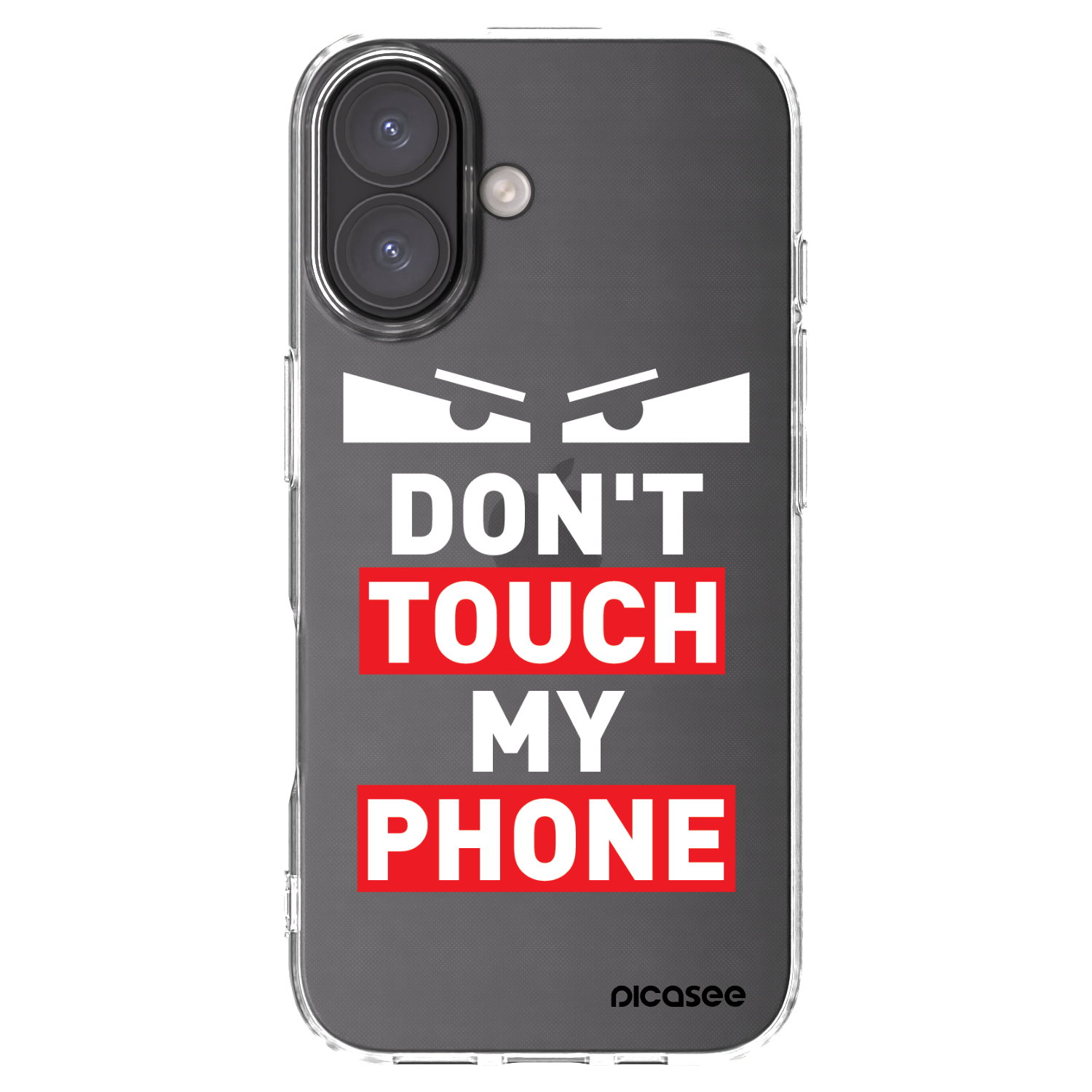 Picasee διαφανής θήκη σιλικόνης Apple iPhone 16 - Shadow Eye - Transparent