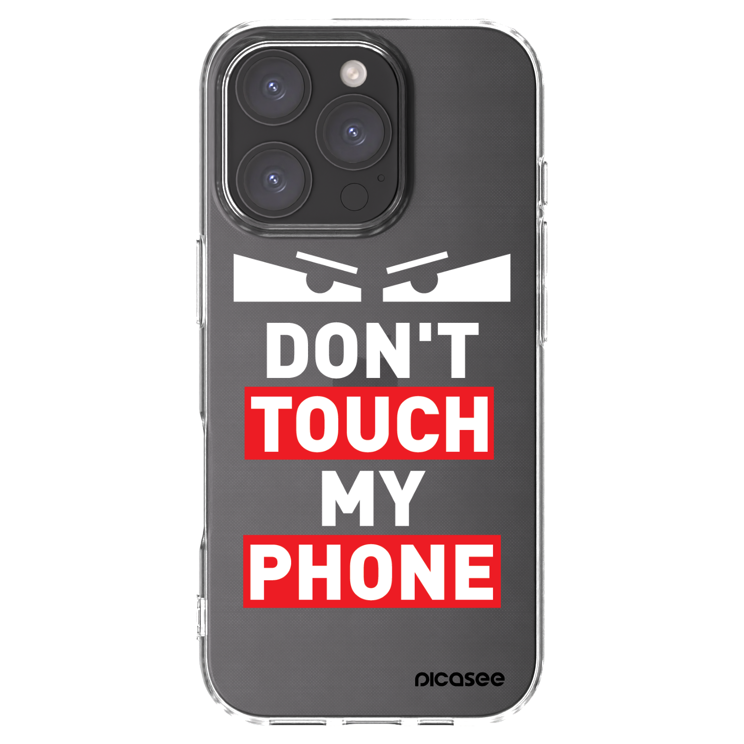 Picasee διαφανής θήκη σιλικόνης Apple iPhone 16 Pro - Shadow Eye - Transparent