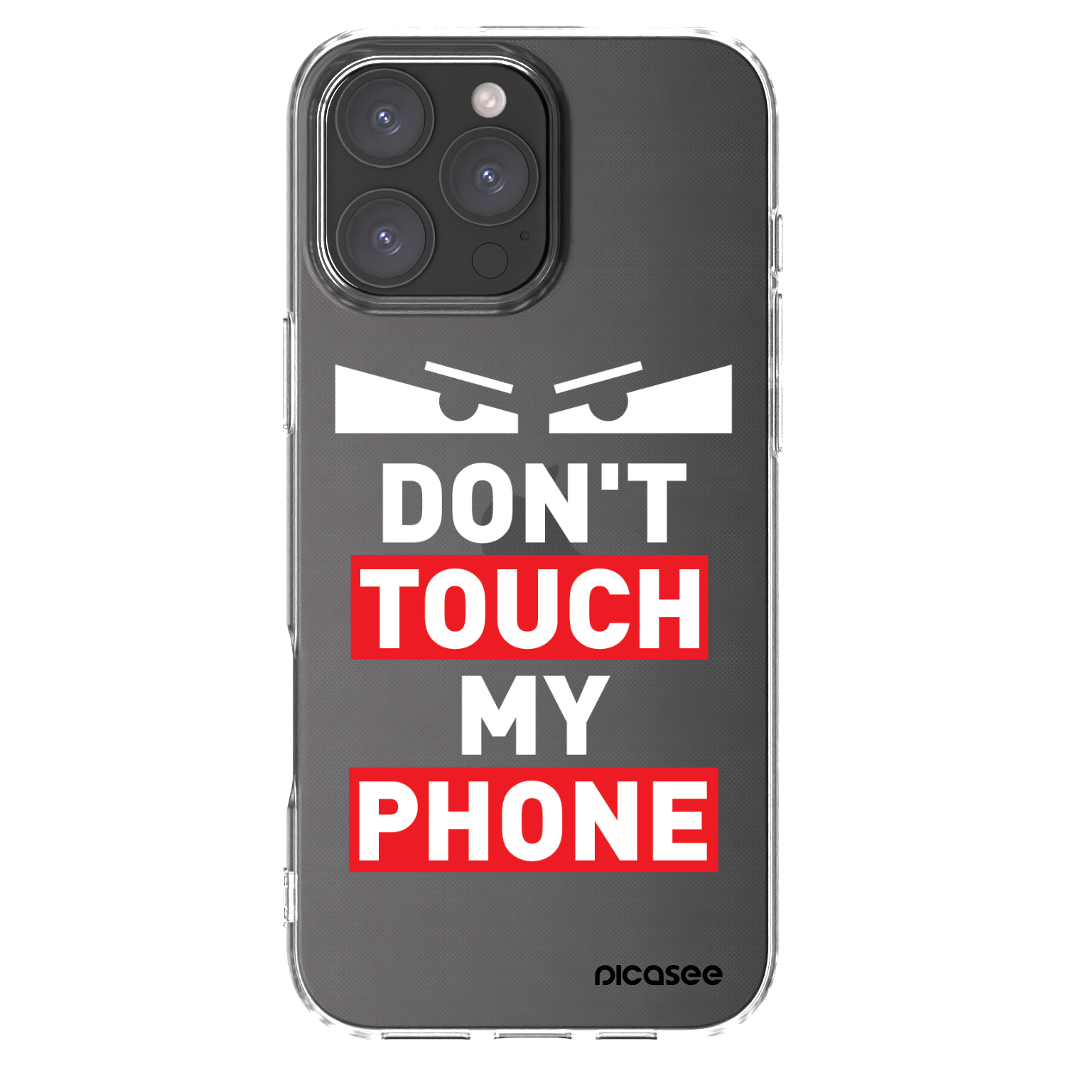 Picasee διαφανής θήκη σιλικόνης Apple iPhone 16 Pro Max - Shadow Eye - Transparent