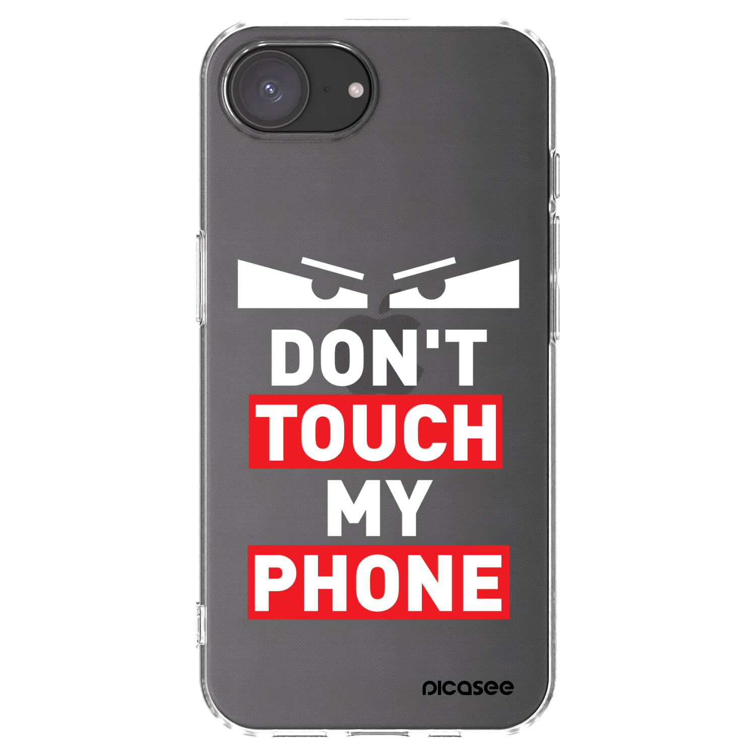 Picasee διαφανής θήκη σιλικόνης Apple iPhone 16e - Shadow Eye - Transparent
