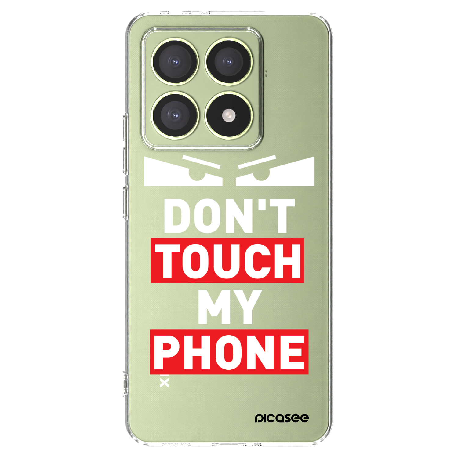 Picasee διαφανής θήκη σιλικόνης Xiaomi 14T - Shadow Eye - Transparent