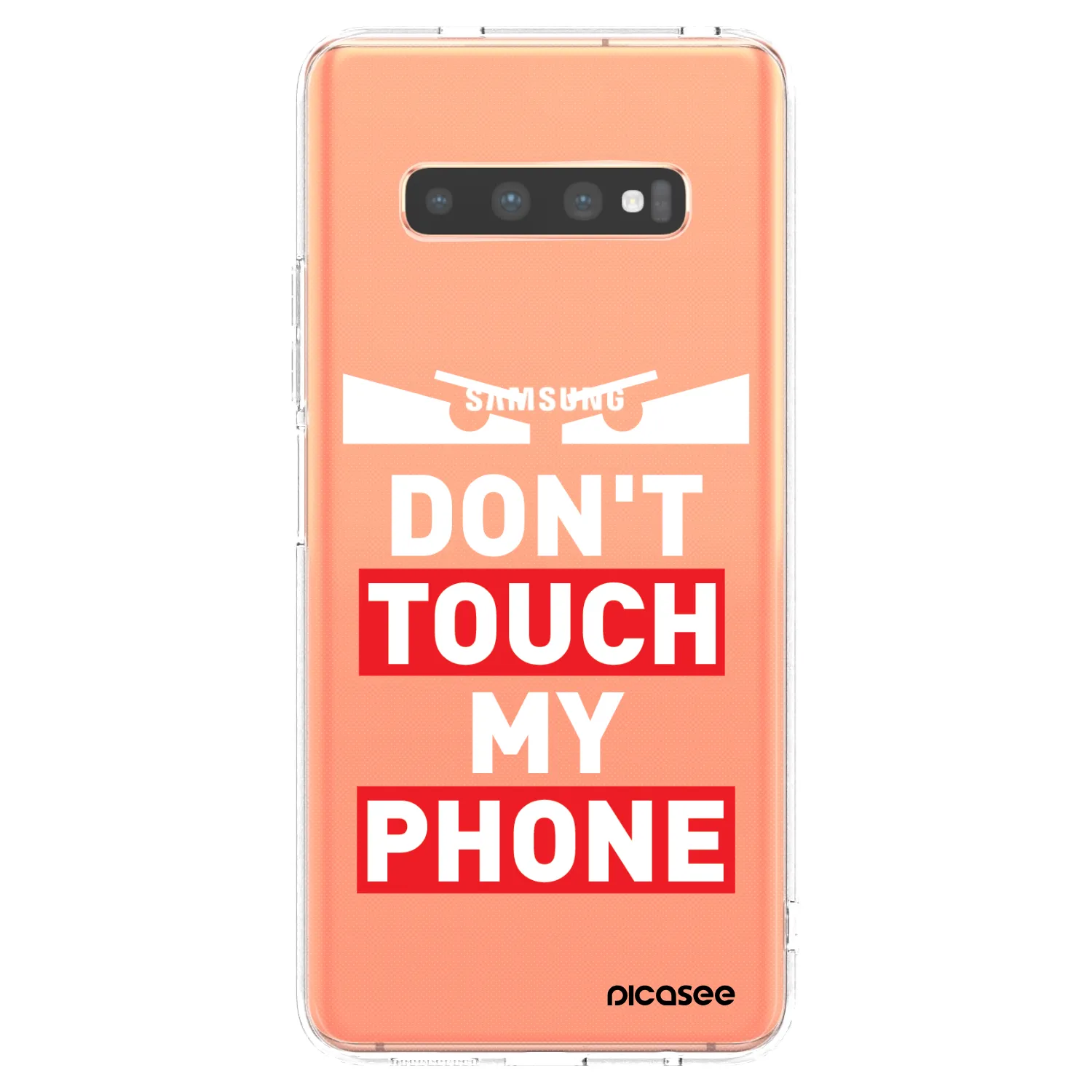 Picasee διαφανής θήκη σιλικόνης Samsung Galaxy S10 Plus G975 - Shadow Eye - Transparent