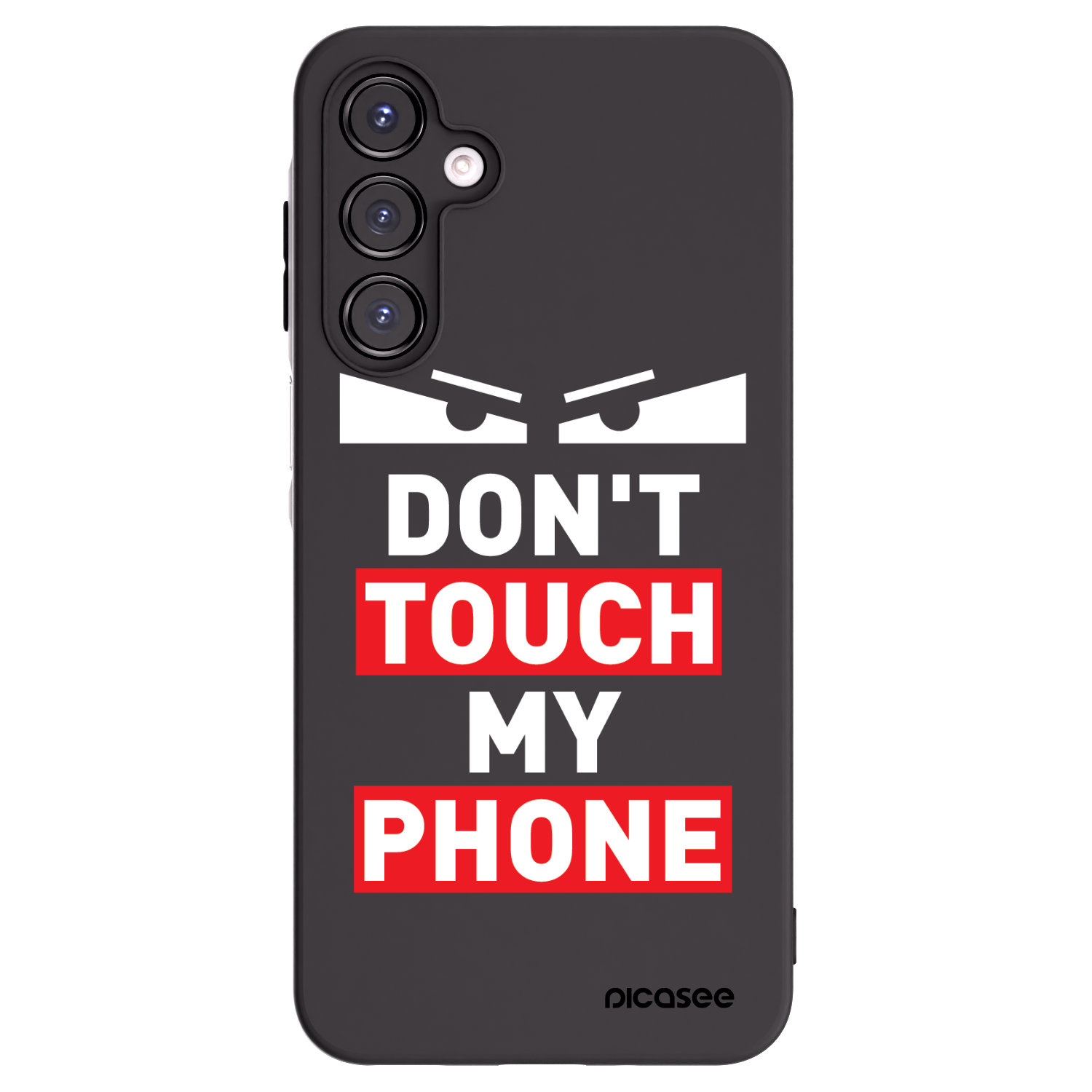Picasee Μαύρη θήκη σιλικόνης για Samsung Galaxy A16 5G - Shadow Eye - Transparent