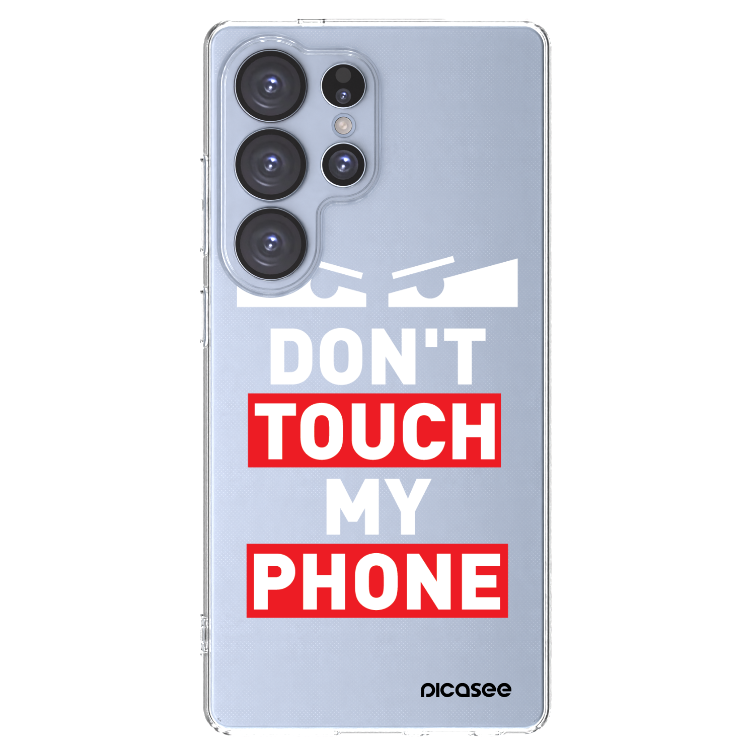 Picasee διαφανής θήκη σιλικόνης Samsung Galaxy S25 Ultra 5G - Shadow Eye - Transparent