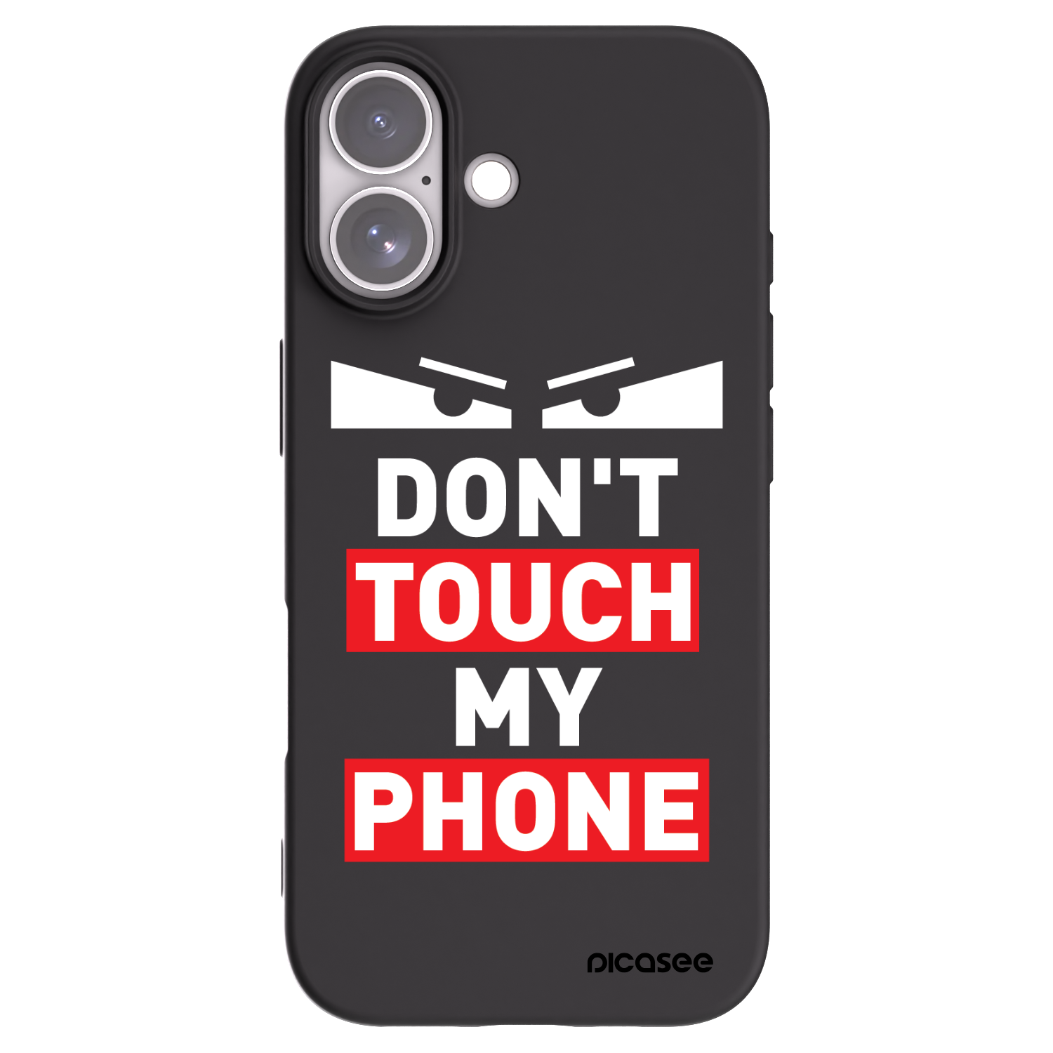 Picasee Μαύρη θήκη σιλικόνης για Apple iPhone 17 - Shadow Eye - Transparent