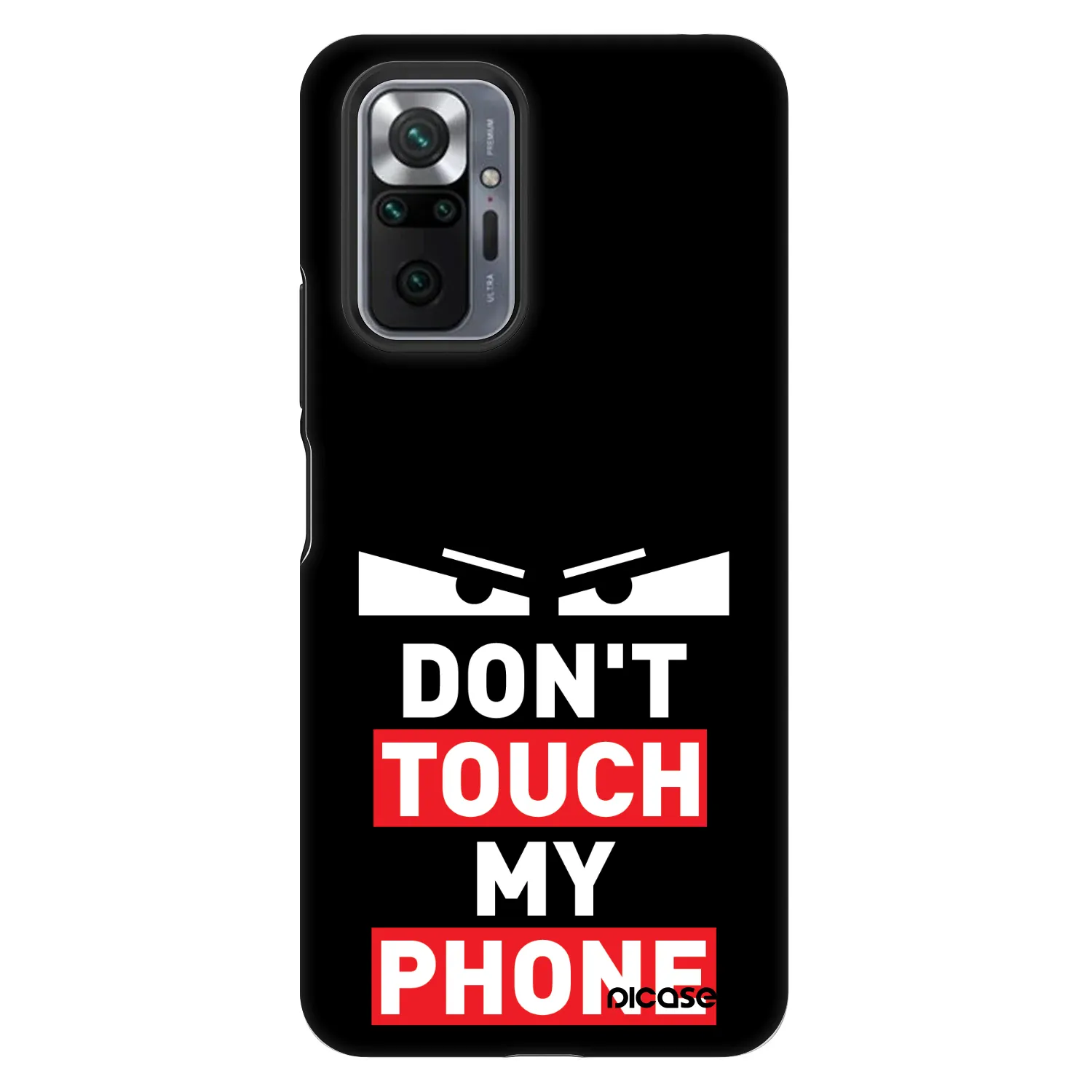 Picasee Fashion Case για Xiaomi Redmi Note 10 Pro - Shadow Eye - Transparent