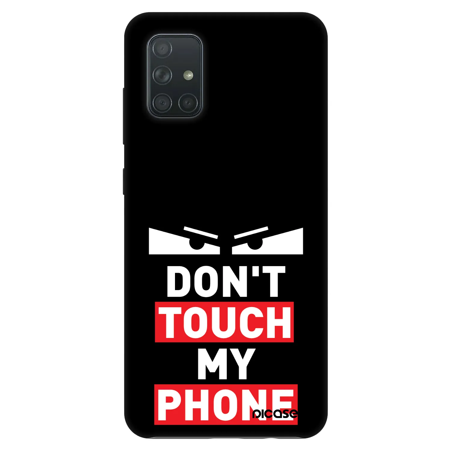 Picasee Fashion Case για Samsung Galaxy A71 A715F - Shadow Eye - Transparent