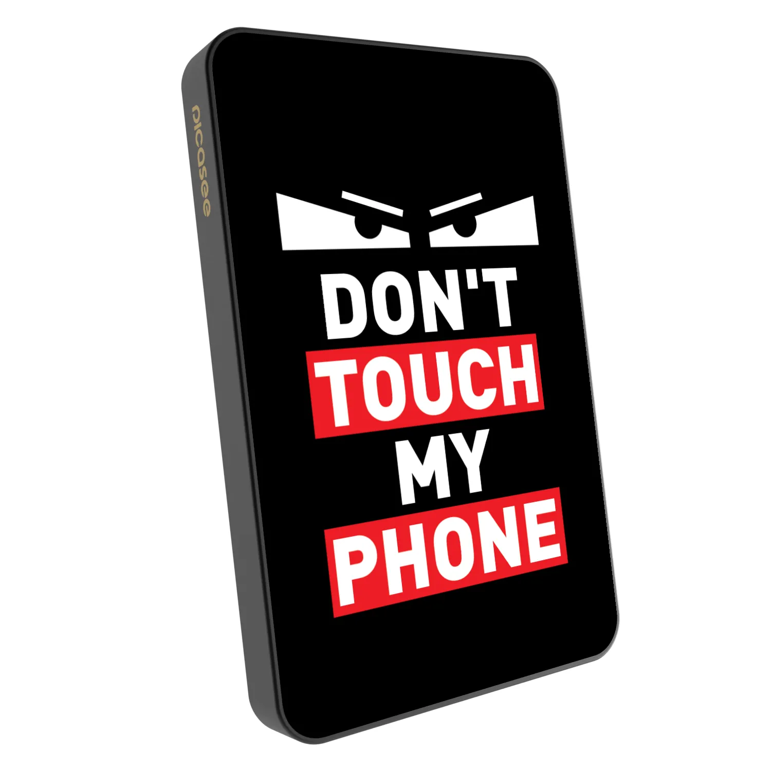 Picasee Powerbank με MagSafe 5 000 mAh Γκρί - Shadow Eye - Transparent