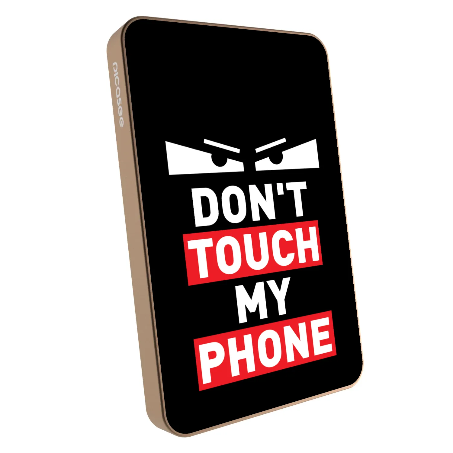 Picasee Powerbank με MagSafe 5 000 mAh Χρυσαφένιος - Shadow Eye - Transparent