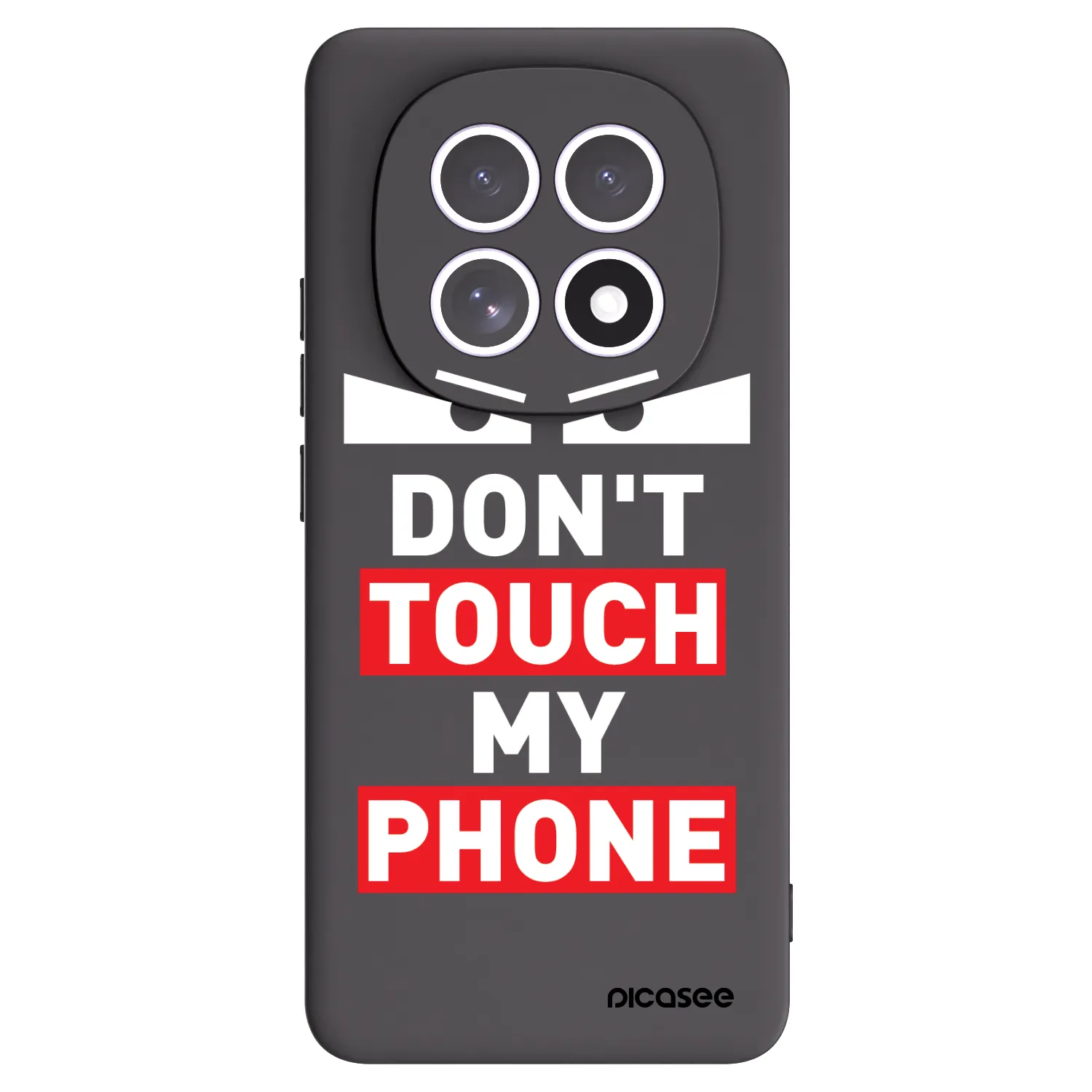 Picasee Μαύρη θήκη σιλικόνης για Xiaomi Redmi Note 15 - Shadow Eye - Transparent