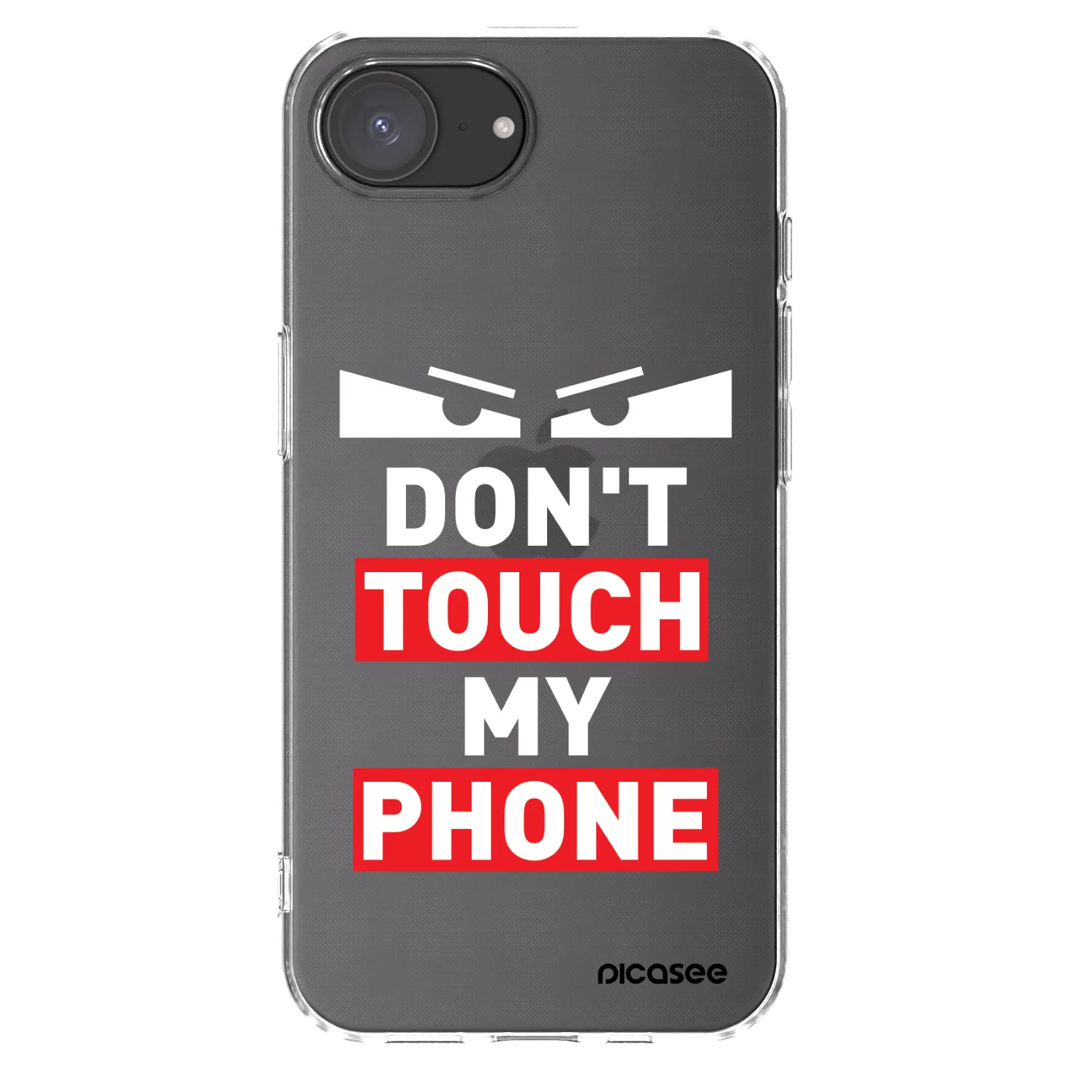Picasee διαφανής θήκη σιλικόνης Apple iPhone 17e - Shadow Eye - Transparent