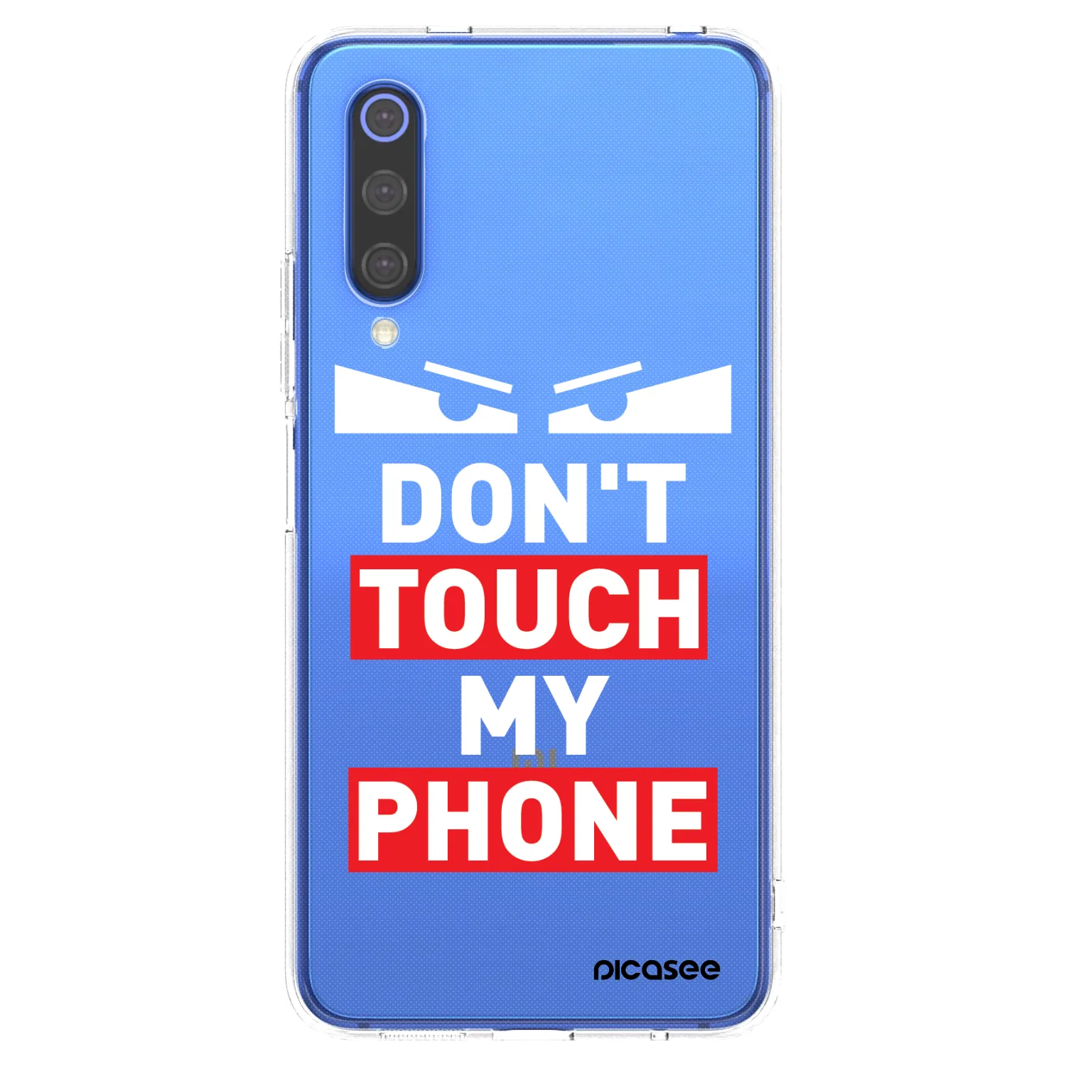 Picasee διαφανής θήκη σιλικόνης Xiaomi Mi 9 SE - Shadow Eye - Transparent