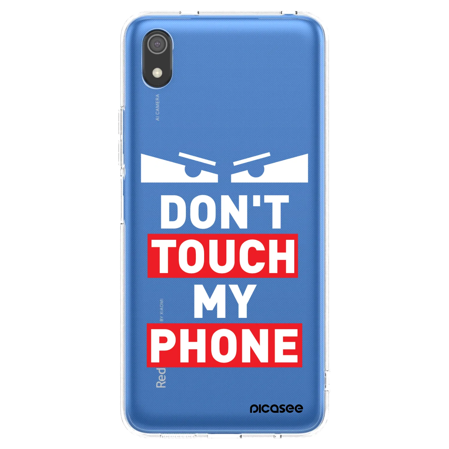 Picasee διαφανής θήκη σιλικόνης Xiaomi Redmi 7A - Shadow Eye - Transparent