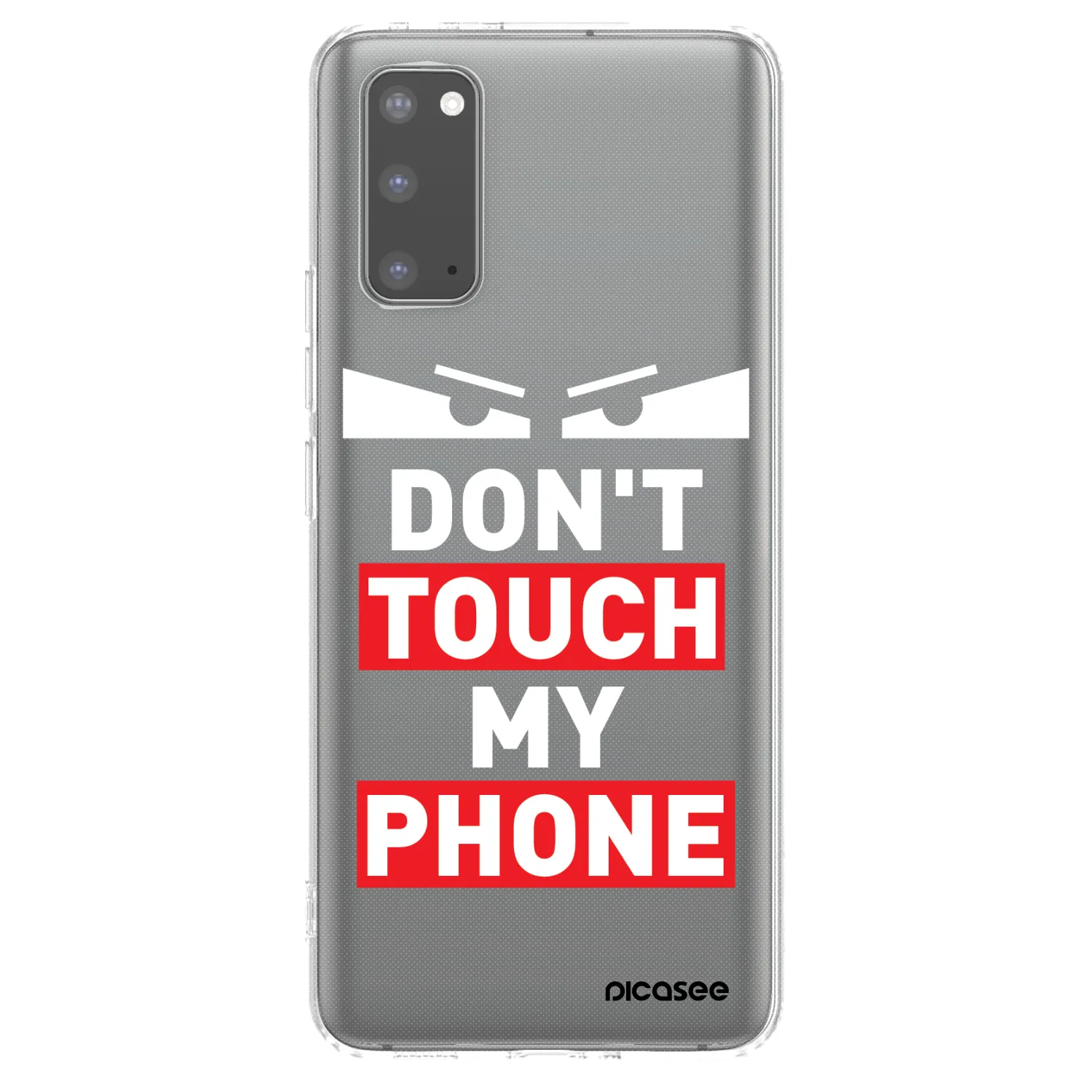Picasee διαφανής θήκη σιλικόνης Samsung Galaxy S20 G980F - Shadow Eye - Transparent