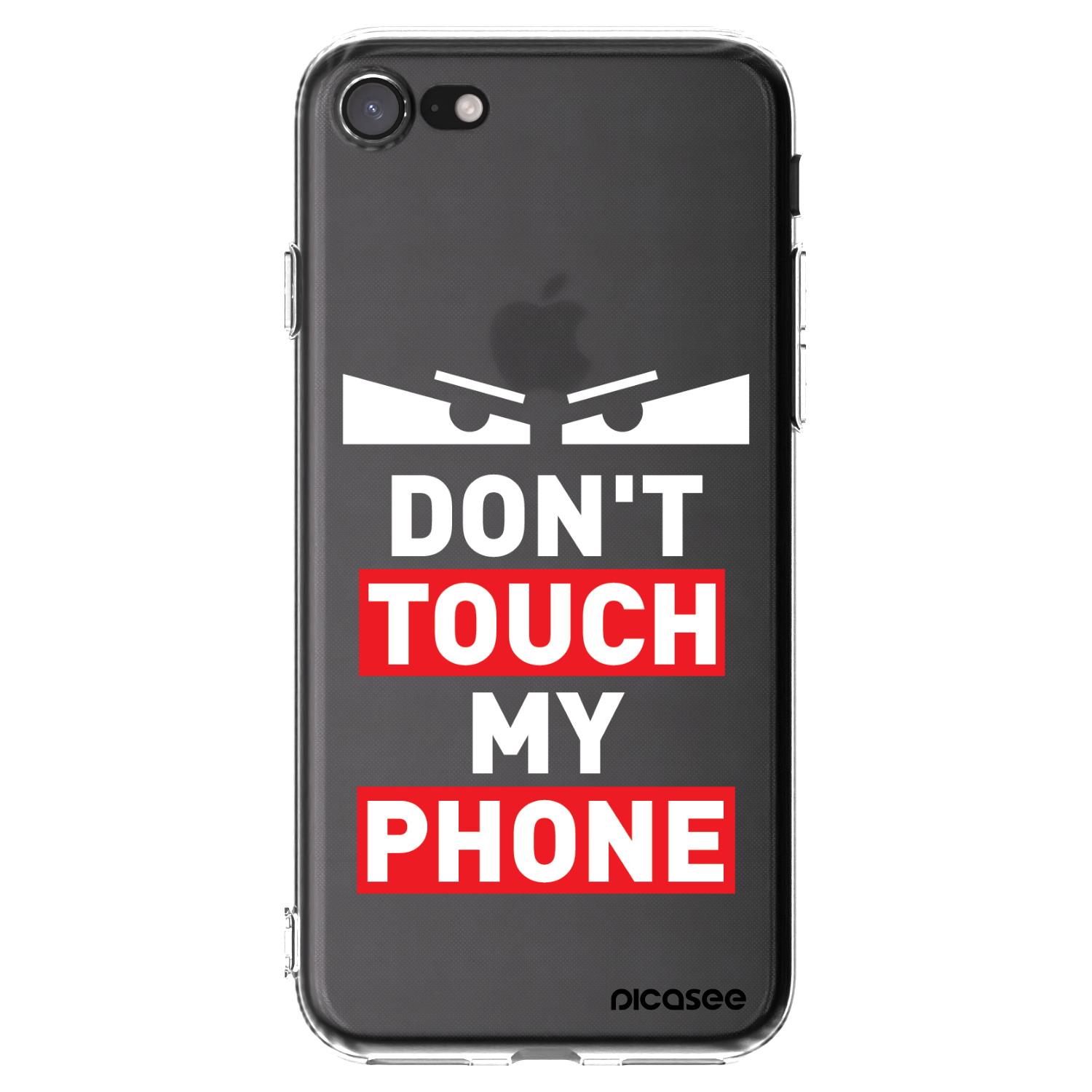 Picasee διαφανής θήκη σιλικόνης Apple iPhone SE 2020 - Shadow Eye - Transparent