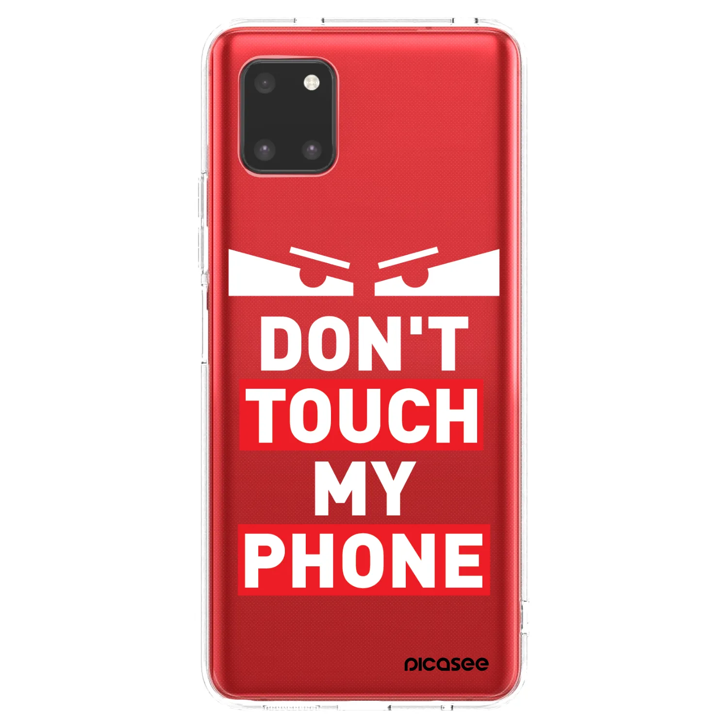 Picasee διαφανής θήκη σιλικόνης Samsung Galaxy Note 10 Lite N770F - Shadow Eye - Transparent