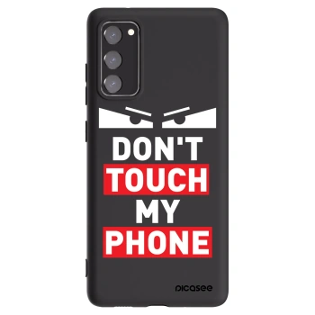 Picasee Μαύρη θήκη σιλικόνης για Samsung Galaxy S20 FE - Shadow Eye - Transparent